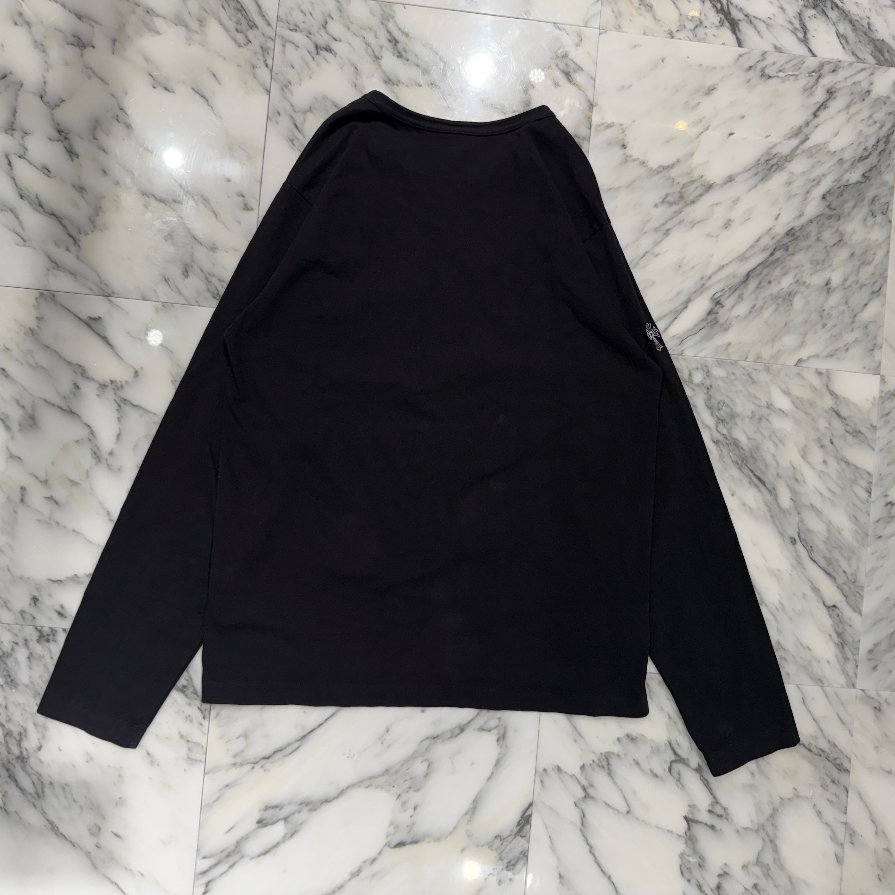 CHROME HEARTS Grp Y Not Light Work Long Sleeve Tee Size S クロム