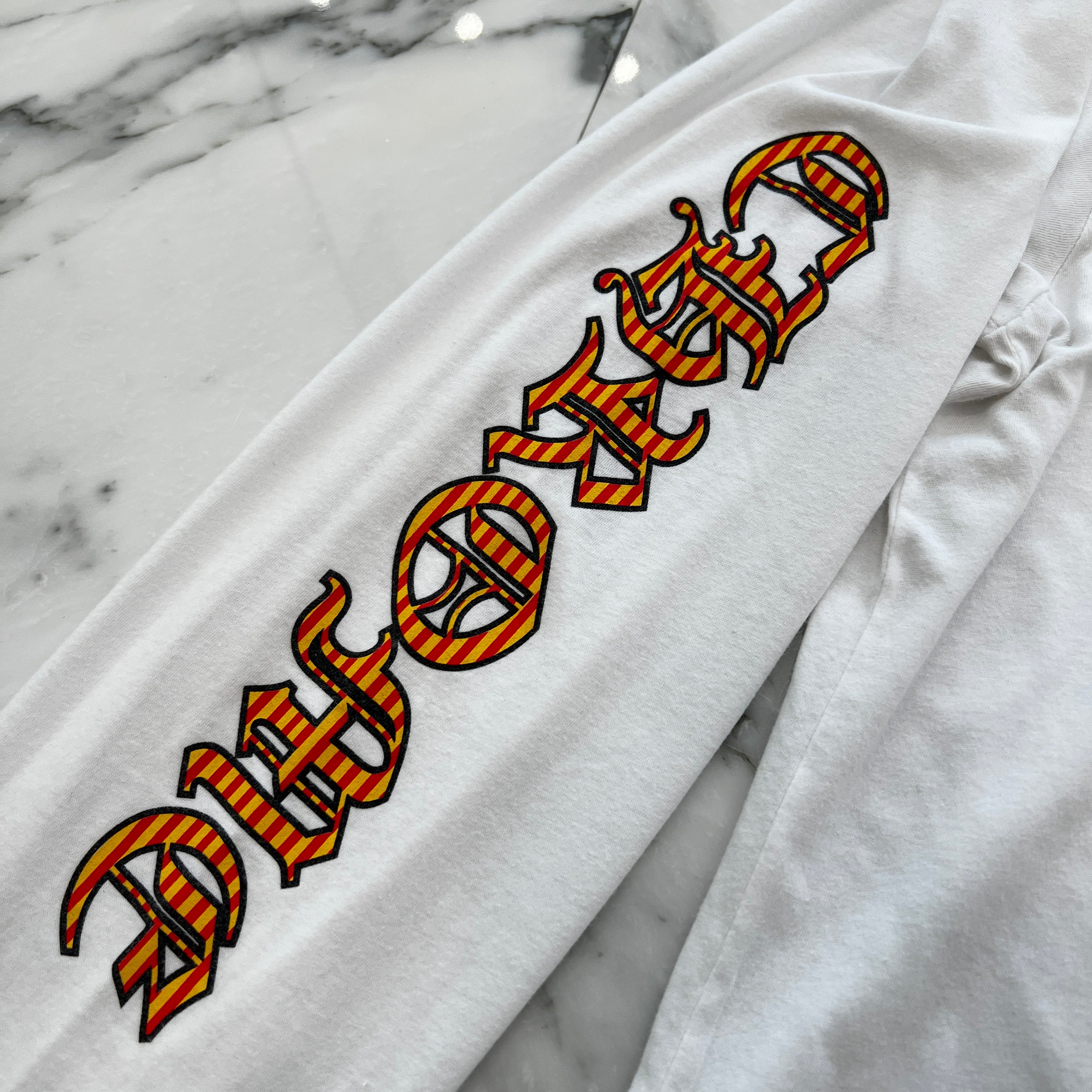 CHROME HEARTS Striped Vine Dagger Long Sleeve Tee Size L クロムハーツ ストライプ ヴァインダガー ロングスリーブTシャツ サイズL