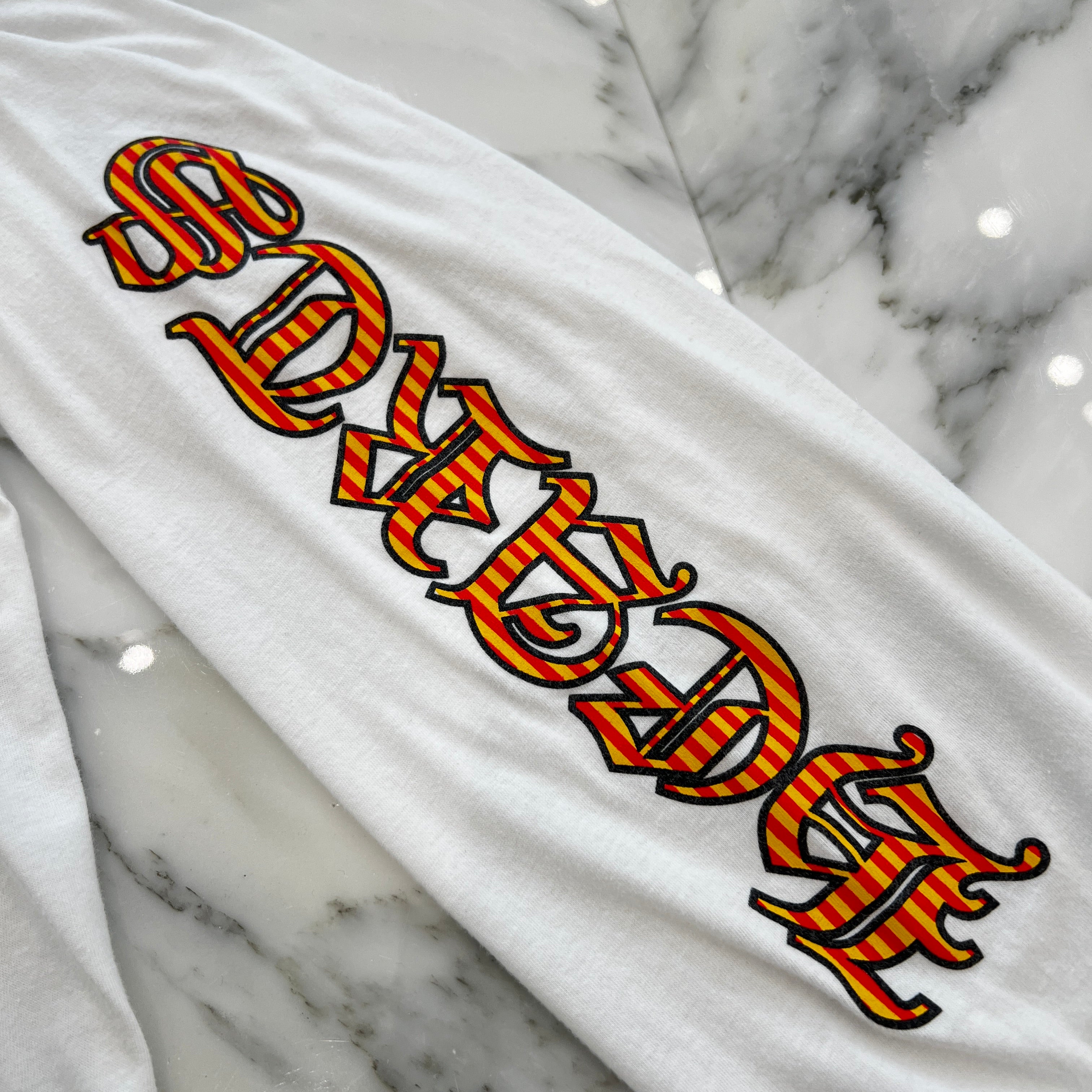 CHROME HEARTS Striped Vine Dagger Long Sleeve Tee Size L クロムハーツ ストライプ ヴァインダガー ロングスリーブTシャツ サイズL