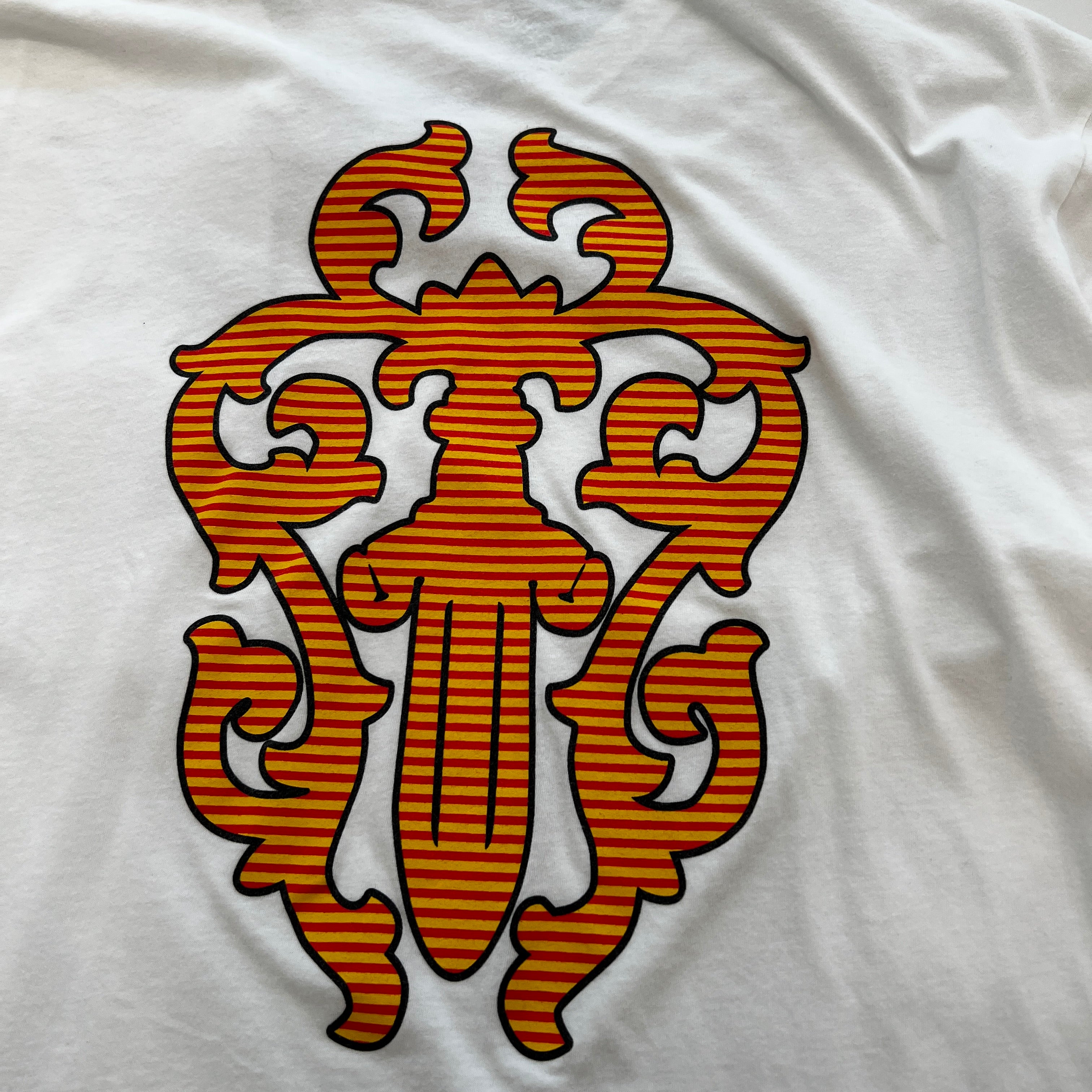 CHROME HEARTS Striped Vine Dagger Long Sleeve Tee Size L クロムハーツ ストライプ ヴァインダガー ロングスリーブTシャツ サイズL