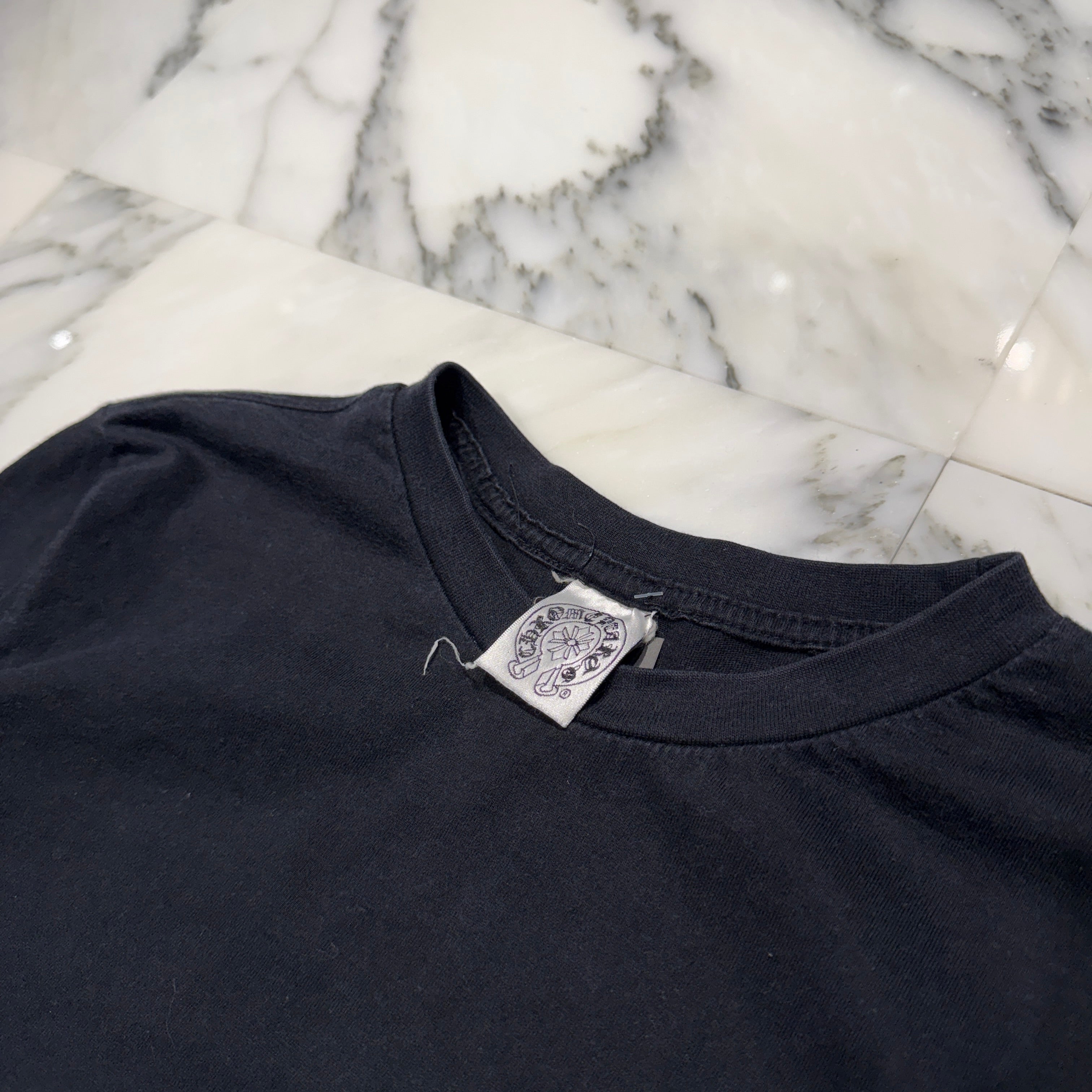 CHROME HEARTS Ultimo Horseshoe Fleur Print Long Sleeve Tee クロムハーツ ウルティモ ホースシュー フルールプリント ロングスリーブTシャツ