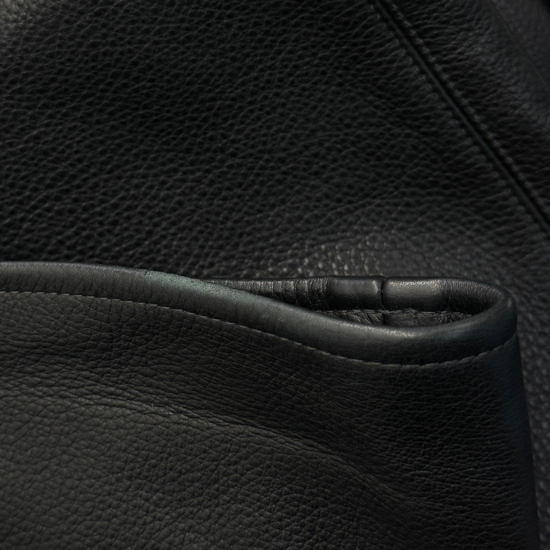 CHROME HEARTS Flare Knee Cross Ball Button Leather Pants Size 30 クロムハーツ フレアニー クロスボールボタン レザーパンツ サイズ30