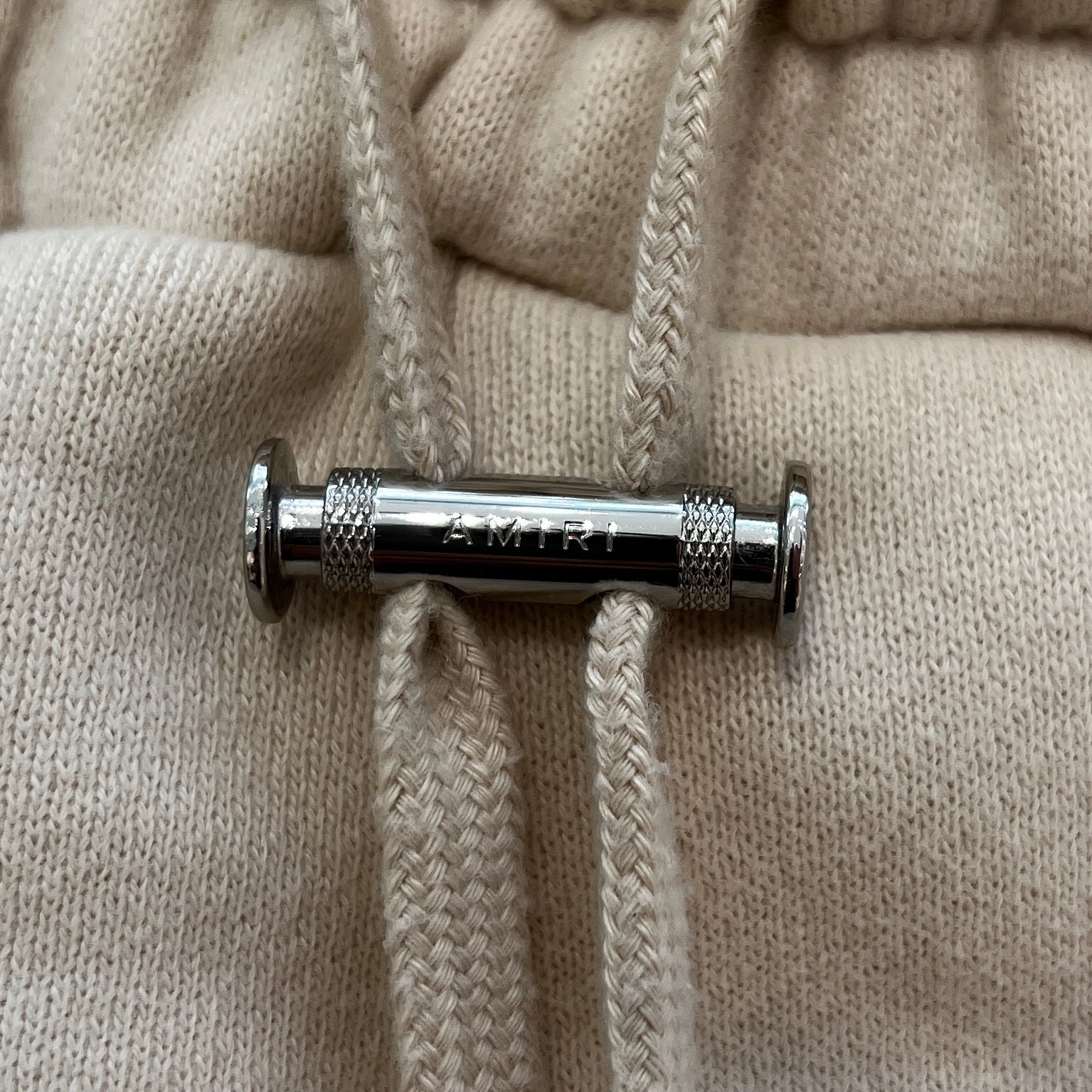 AMIRI Logo Embroidered Leather Patch Cotton Shorts Size M アミリ ロゴ刺繍レザーパッチコットンハーフパンツ サイズM