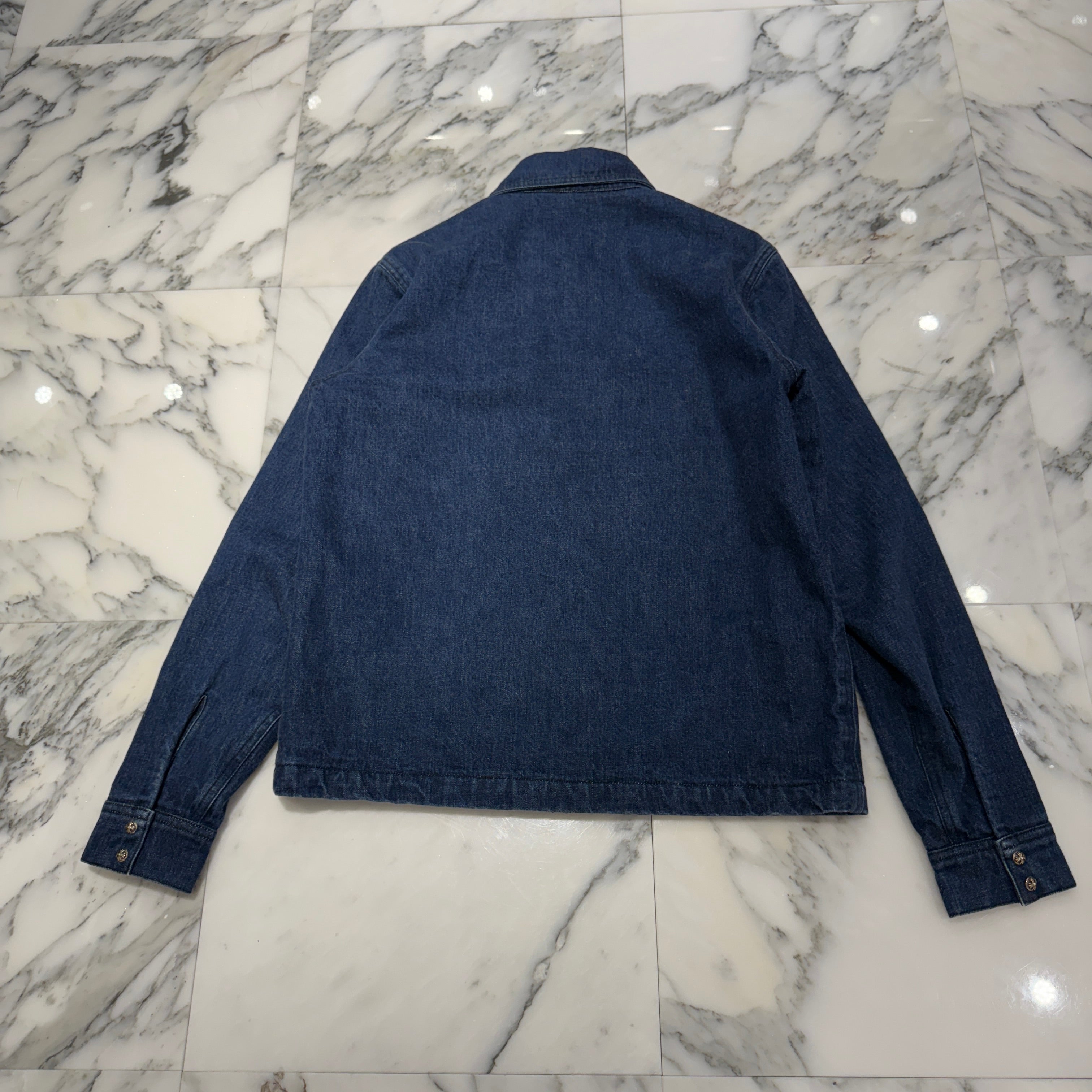 CHROME HEARTS Y NOT WORK DOG Denim Jacket Size M クロムハーツ ワイノット ワークドッグ デニムジャケット サイズM