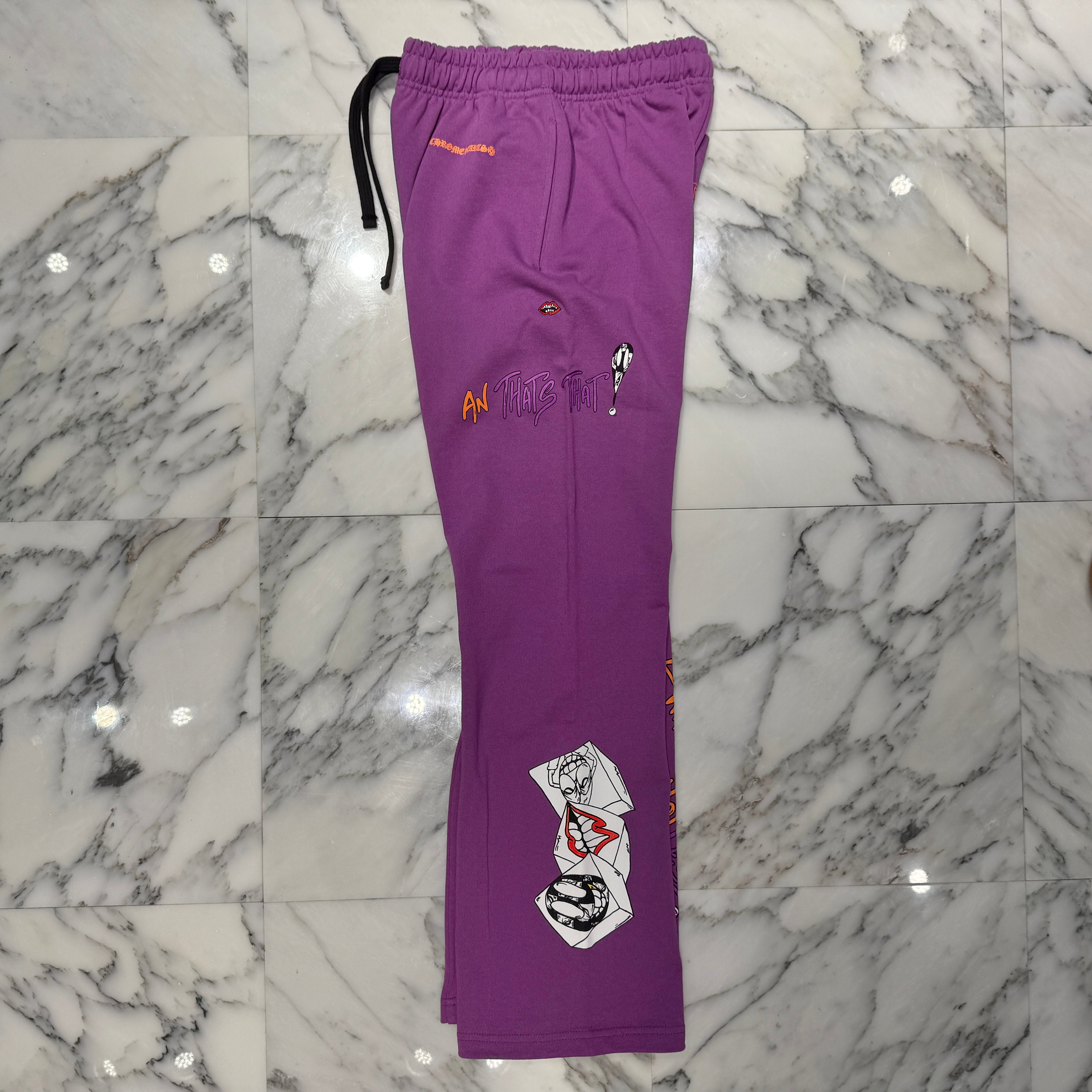 CHROME HEARTS × MATTY BOY 2024AW "I WANT MORE NOT LESS" Sweat Pants Size M クロムハーツ × マッティボーイ "アイウォント モア ノット レス" スウェットパンツ サイズM