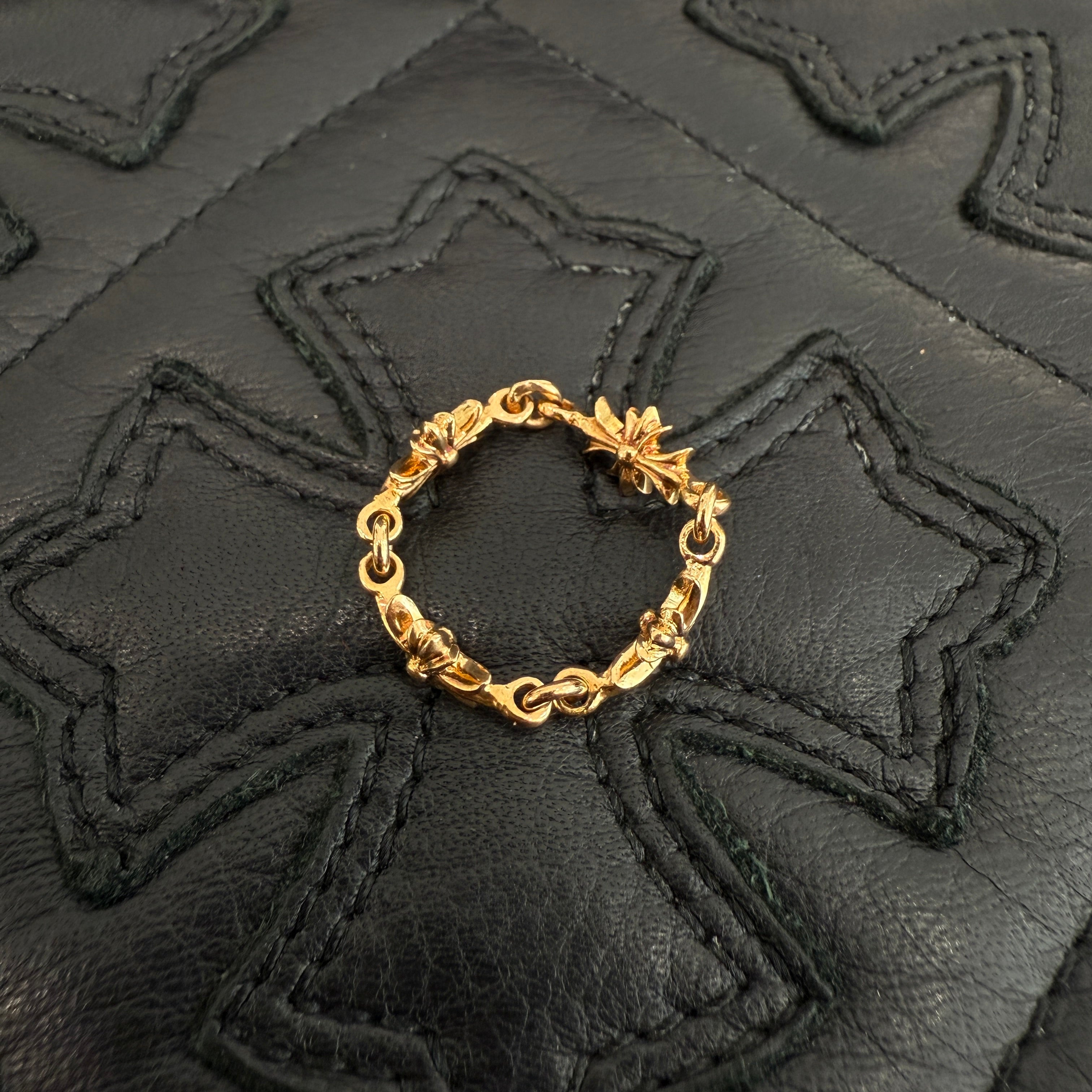 CHROME HEARTS 22K Tiny E CH Plus Ring Size 12号 クロムハーツ 22K タイニーE CHプラス リング サイズ12号