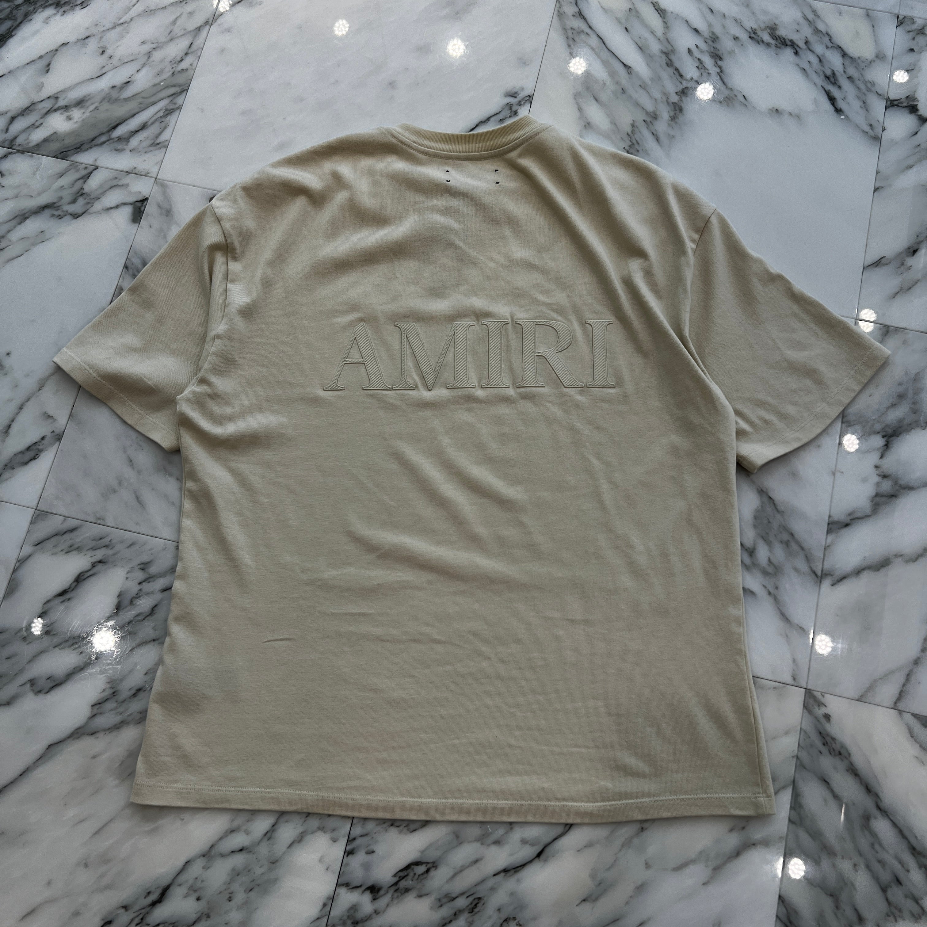 AMIRI Logo Embroidered Over Sized Tee Size L アミリ ロゴ刺繍オーバーサイズTシャツ サイズL