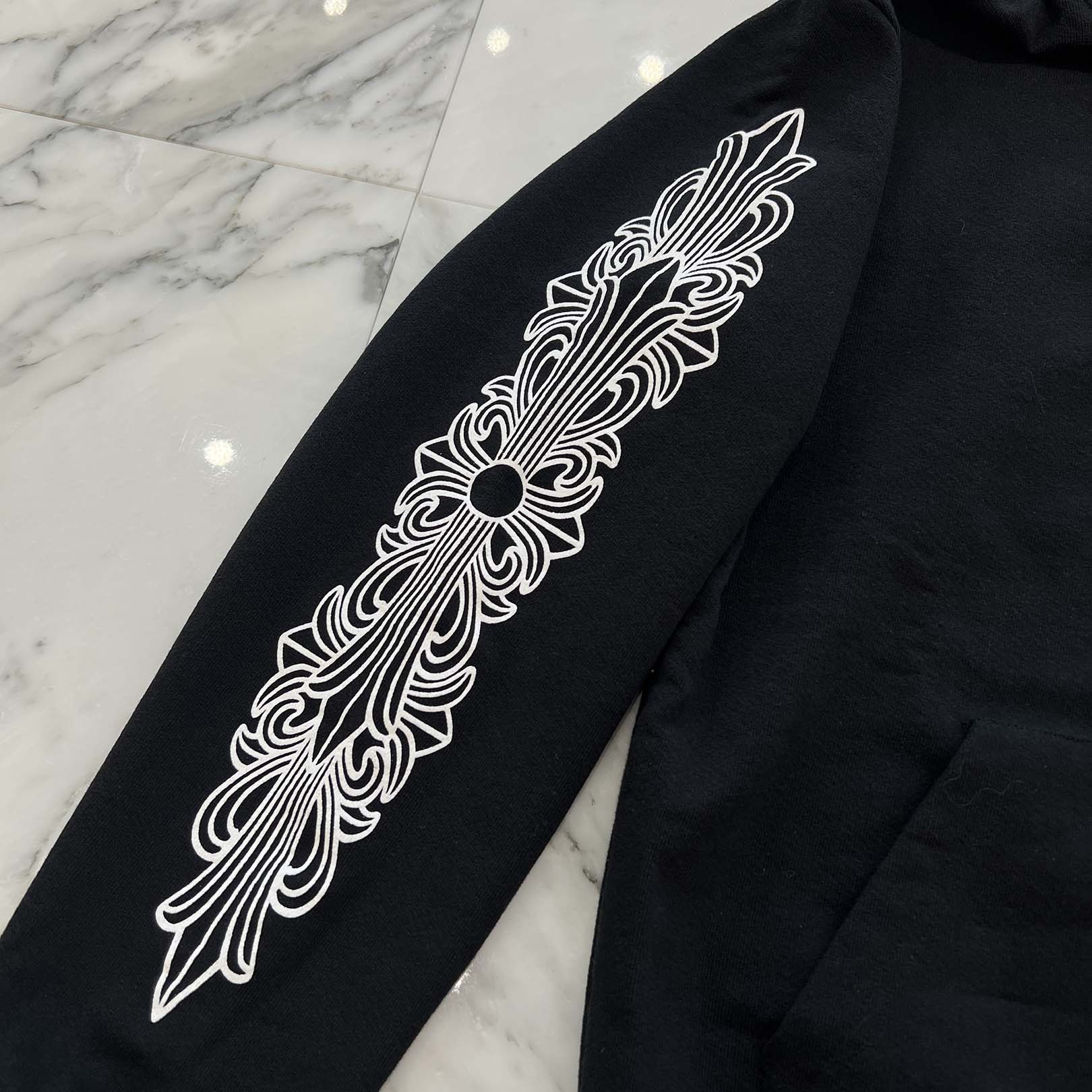 CHROME HEARTS × MATTY BOY 99 Eyes Chomper Pullover Hoodie Size M