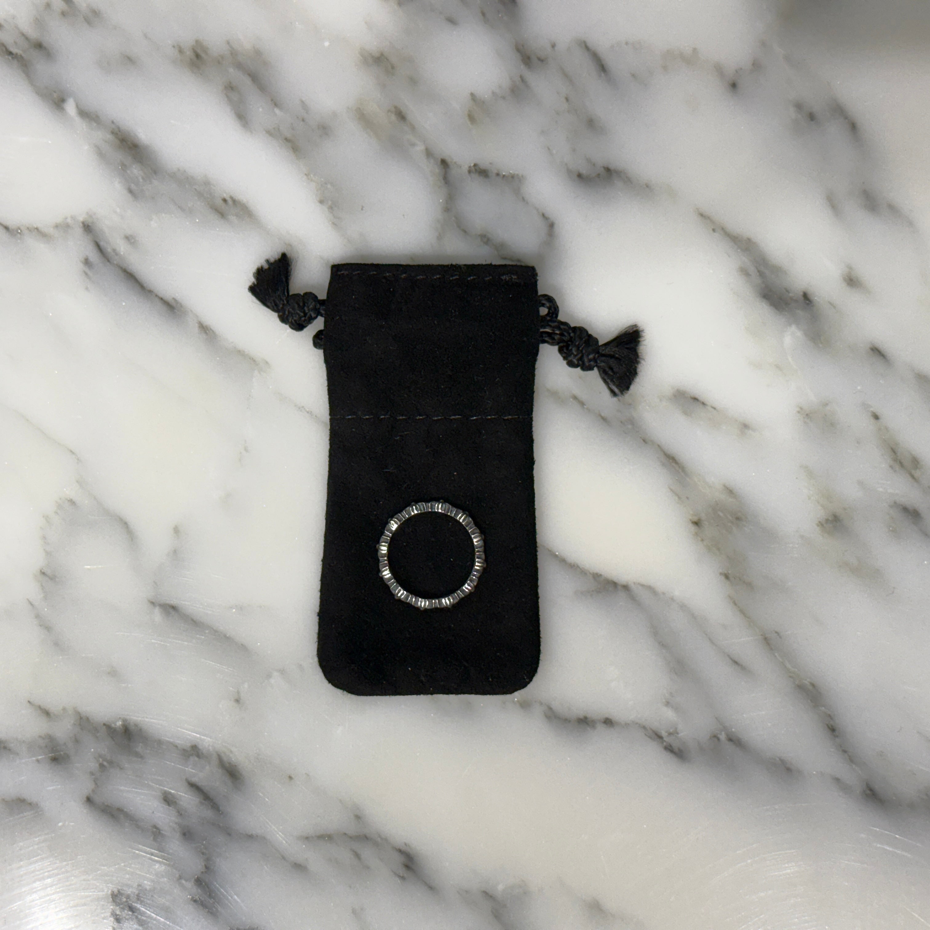 CHROME HEARTS Tiny E CH Band Sliver Ring Size 14号 クロム
