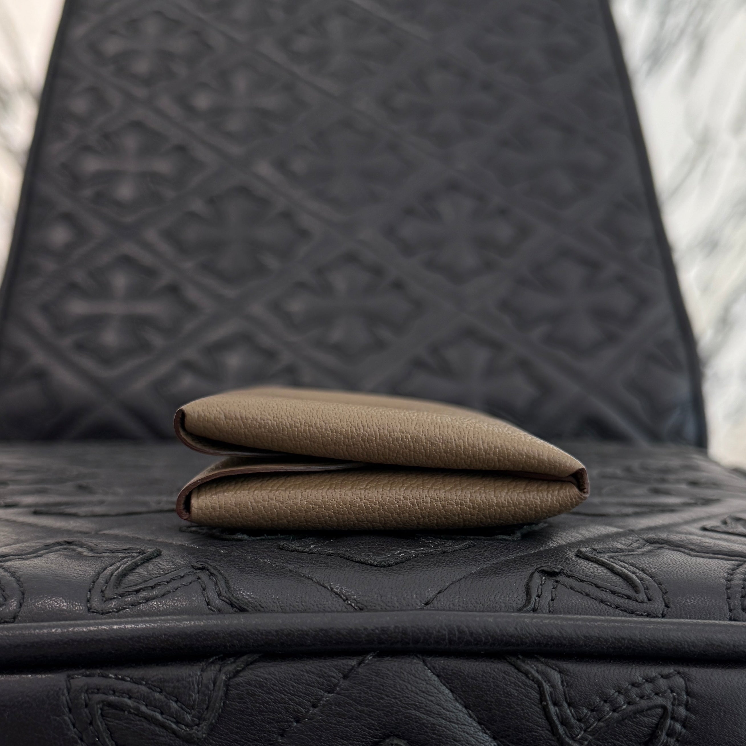 HERMES Calvi Duo Card Case "Etoupe" W刻印 エルメス カルヴィデュオ カードケース "エトゥープ" W刻印