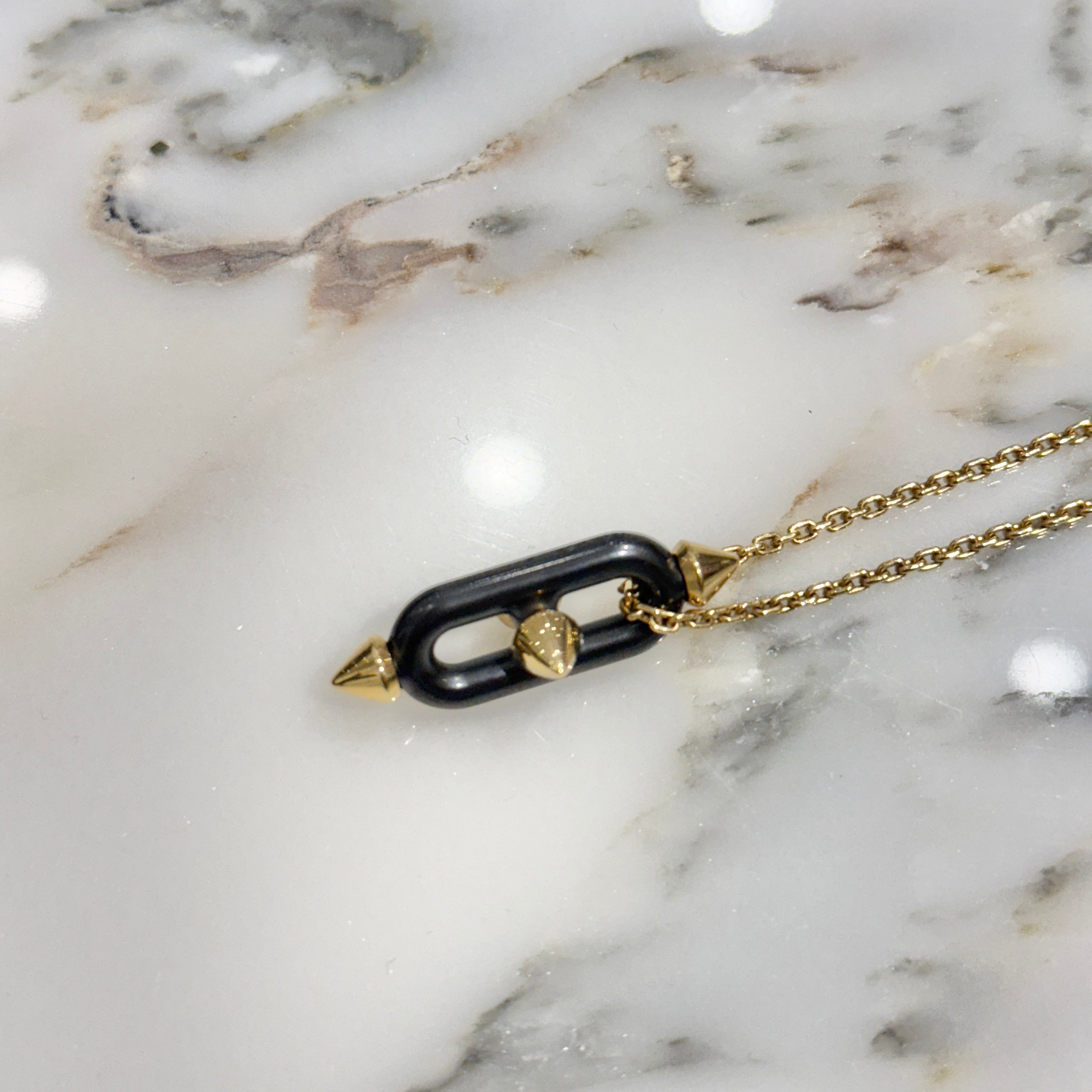 Tiffany Co. 2024SS Titan by Pharrell Williams Titanium And Yellow Gold Pendant ティファニー × ファレルウィリアムス チタニュウムアンドイエローゴールドペンダント