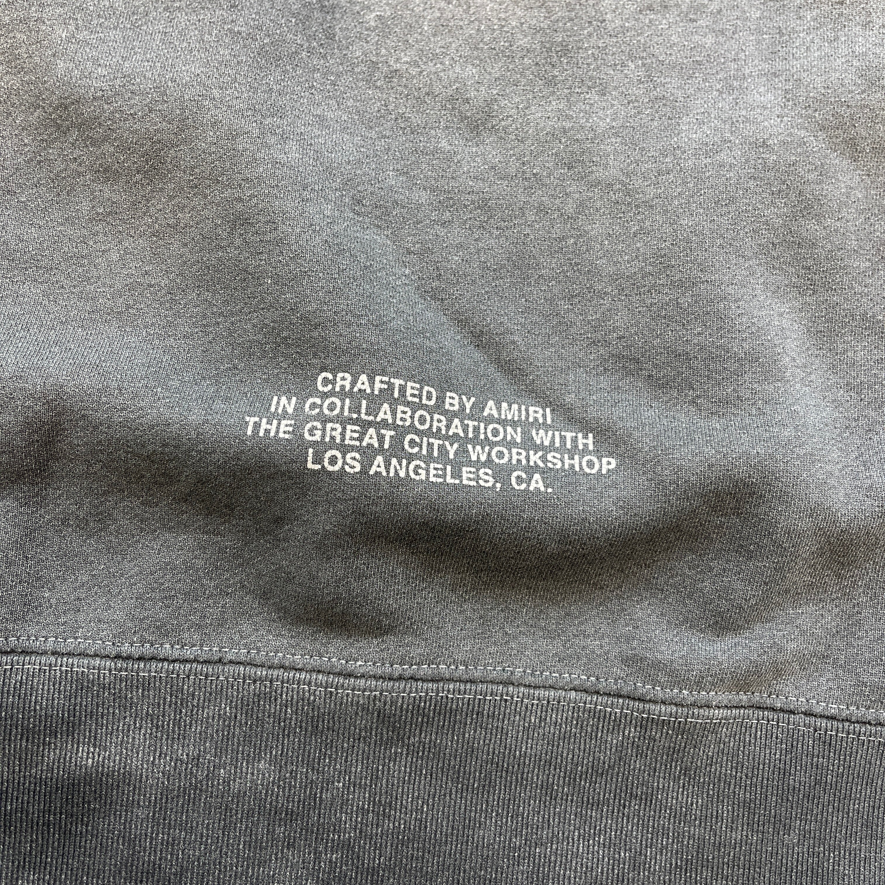 AMIRI × The Great City Workshop 2022SS T.G.C.W. Flames Pullover Hoodie Size S アミリ × ザグレイトシティワークショップ T.G.C.W. フレイムス プルオーバーフーディー サイズS