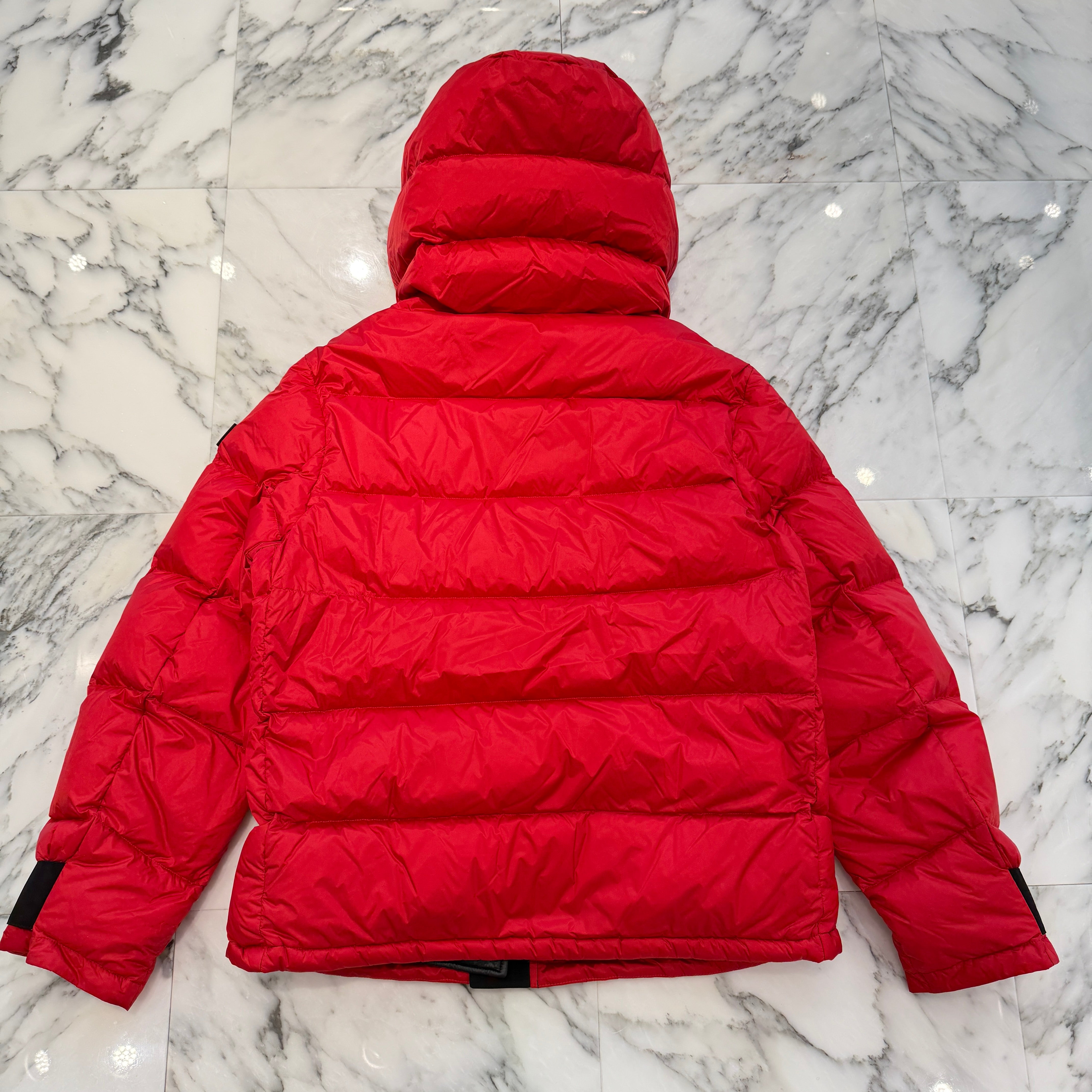 BURBERRY Rubber Logo Patch Down Jacket 8021685 69F Size L バーバリー ラバーロゴパッチ ダウンジャケット サイズL