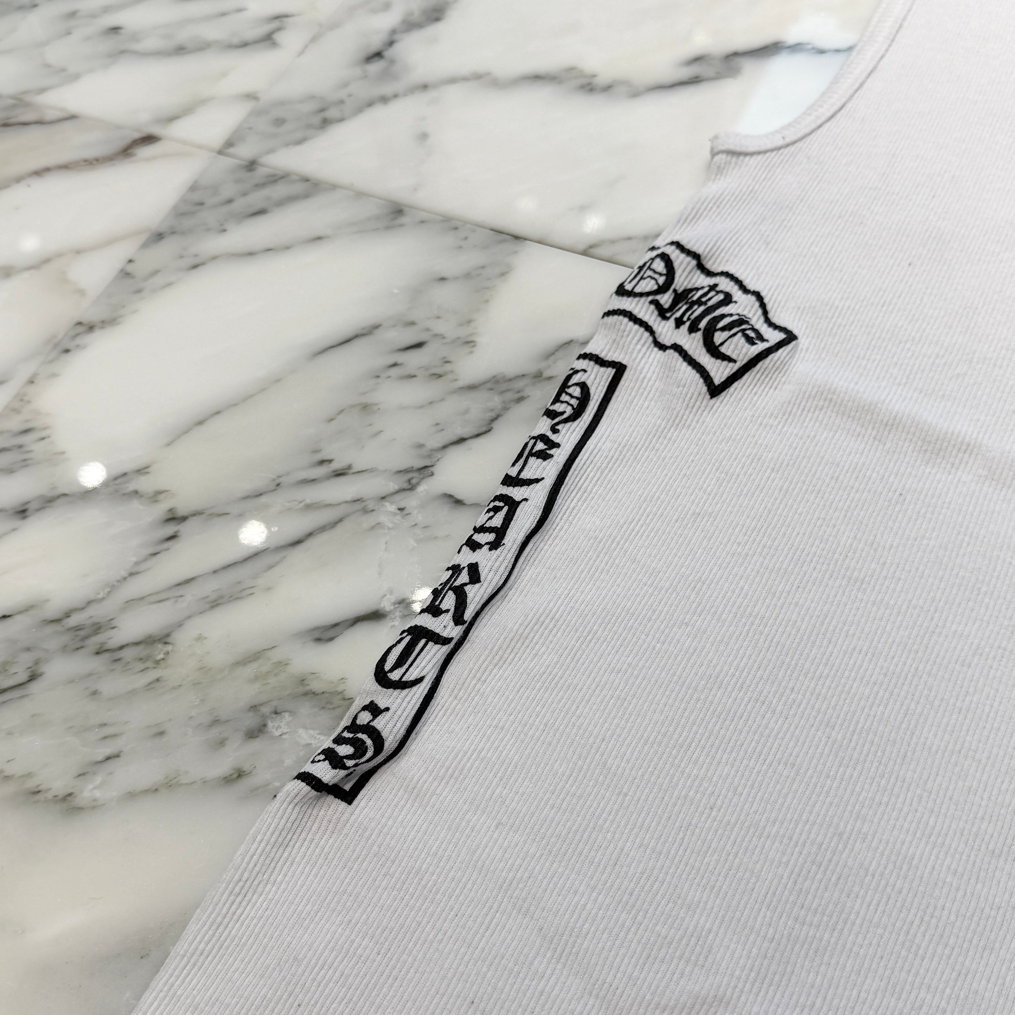 CHROME HEARTS Vertical Side Logo Tank Top Size XL クロムハーツ ヴァーティカル サイドロゴ タンクトップ サイズXL