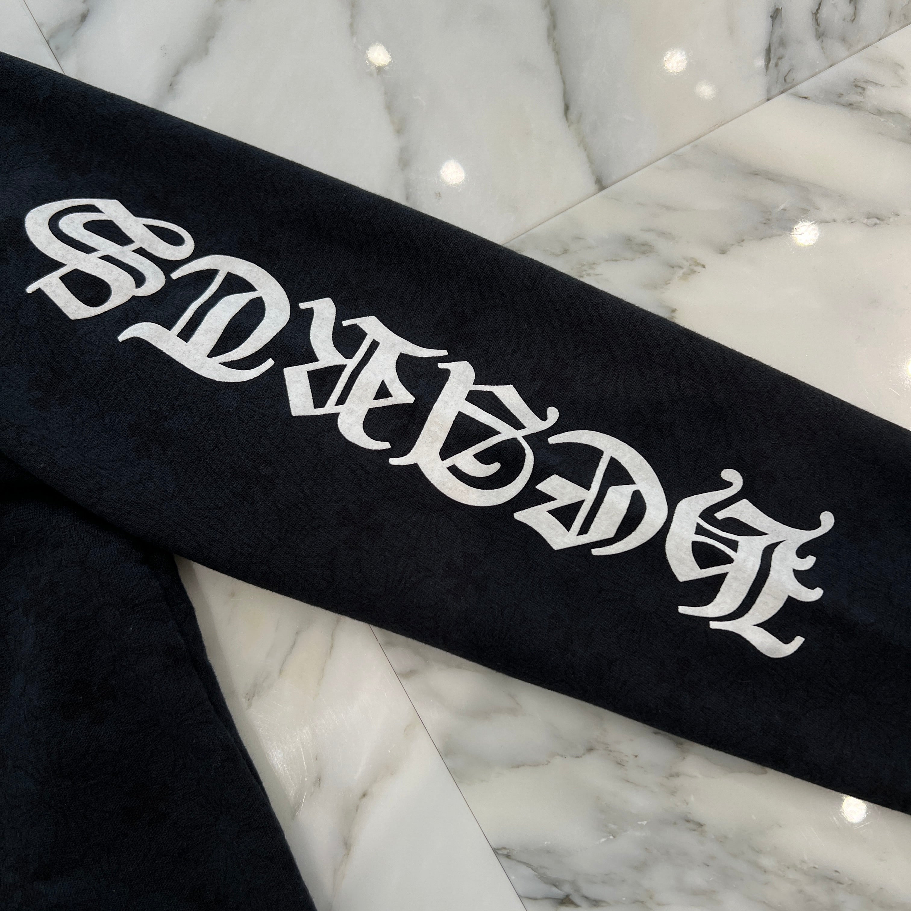 CHROME HEARTS Vertical Logo CH Plus Zip Up Hoodie Size XL クロムハーツ ヴァーティカルロゴ CHプラス総柄 ジップアップフーディ サイズXL