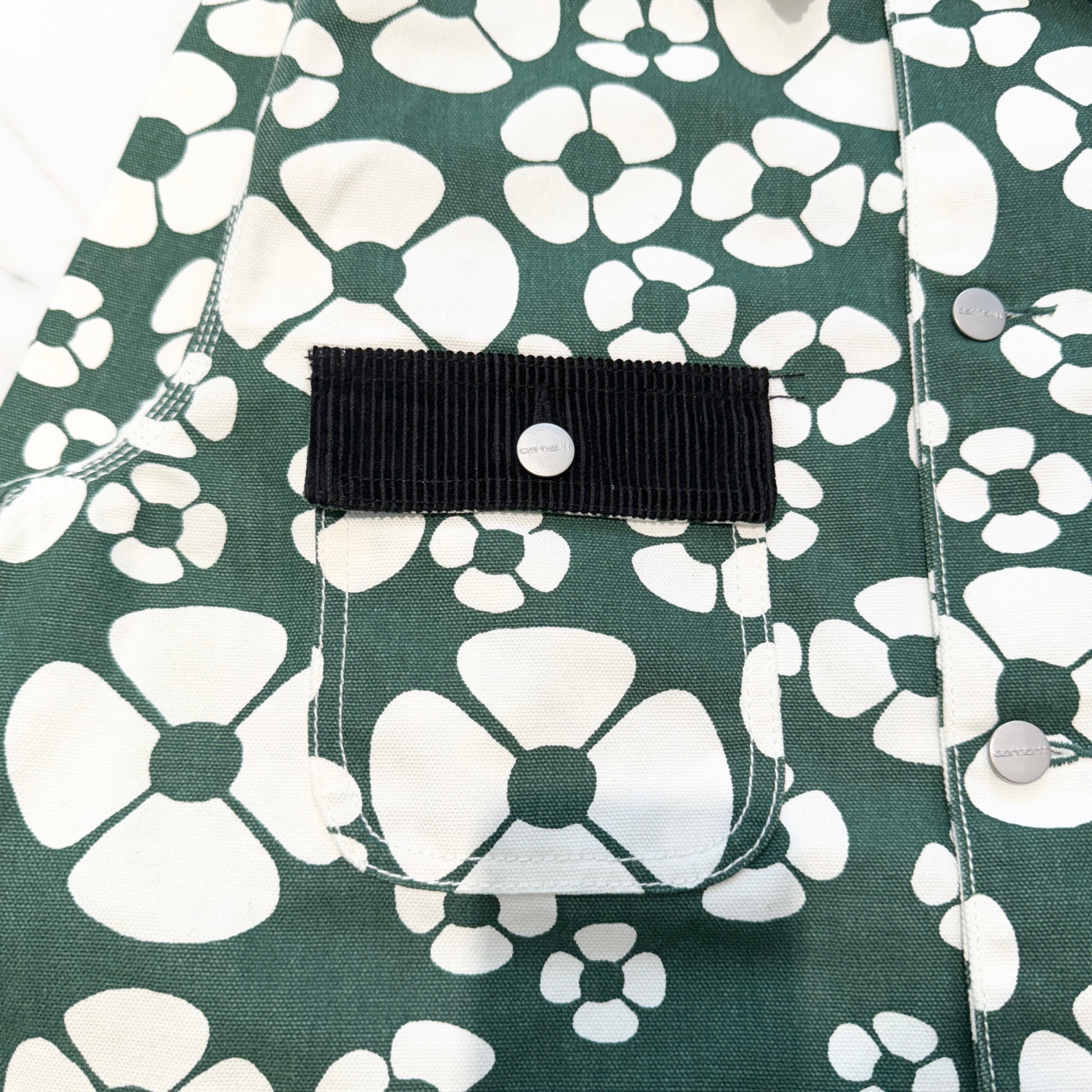 MARNI × Carhartt 2023SS WIP Edition Floral Denim Jacket GUMU031289UTX001 Size S マルニ × カーハート WIP エディション フローラル デニムジャケット サイズS