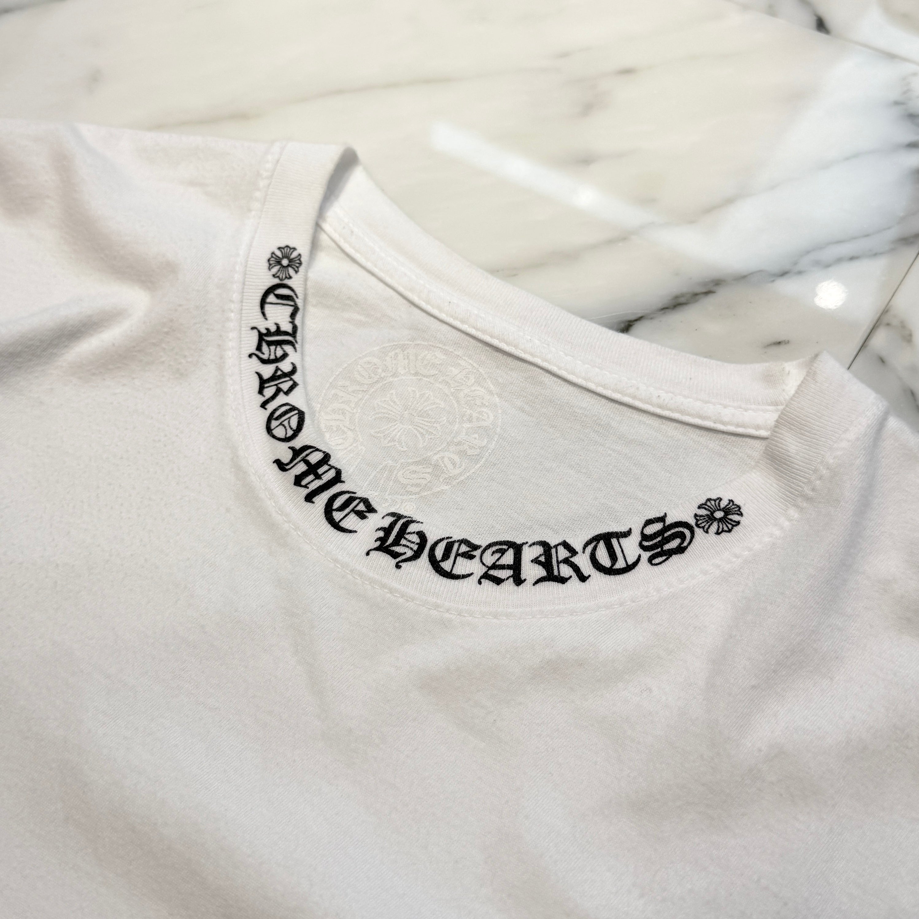 CHROME HEARTS Neck Logo Tee Size XL クロムハーツ ネックロゴ Tシャツ サイズXL