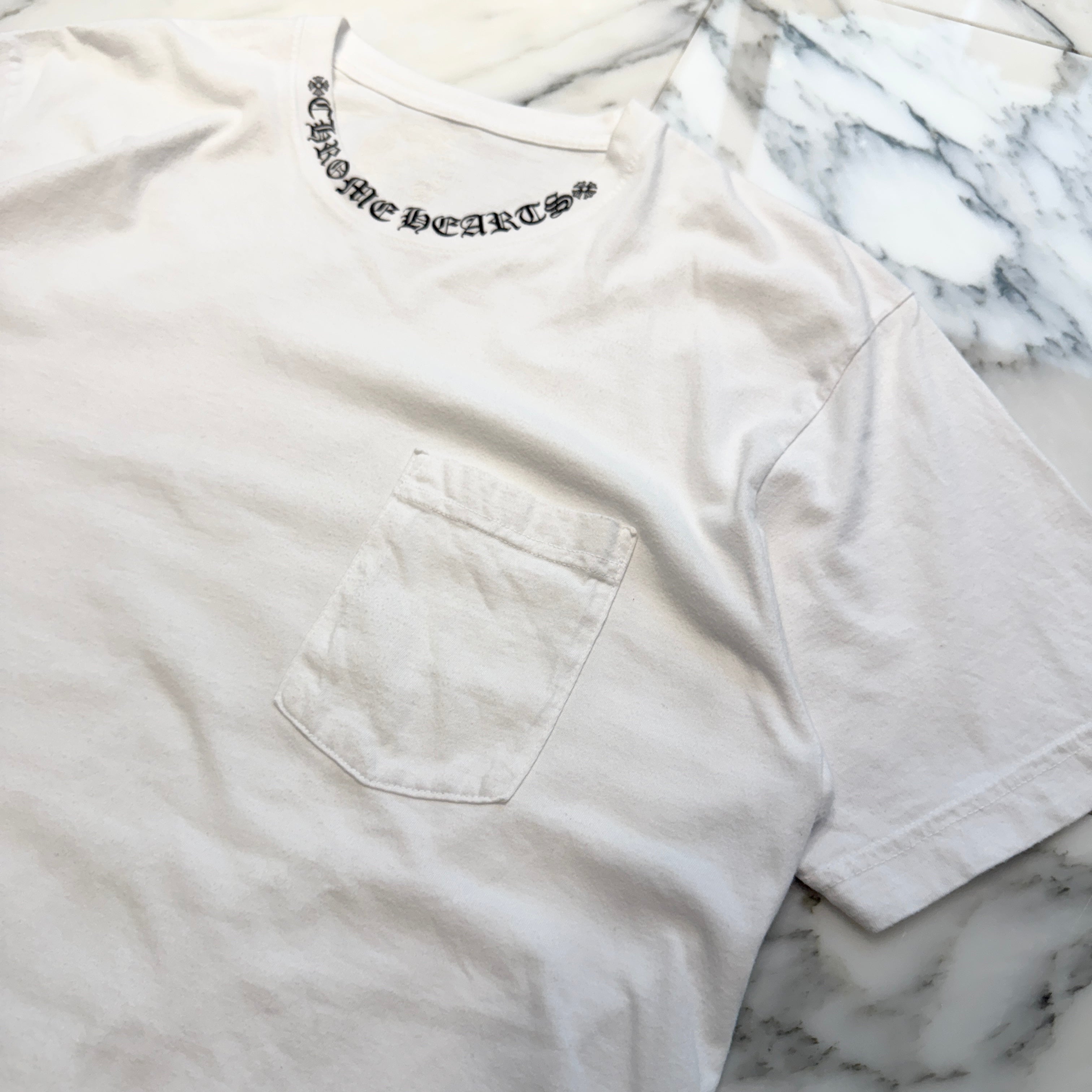 CHROME HEARTS Neck Logo Tee Size XL クロムハーツ ネックロゴ Tシャツ サイズXL