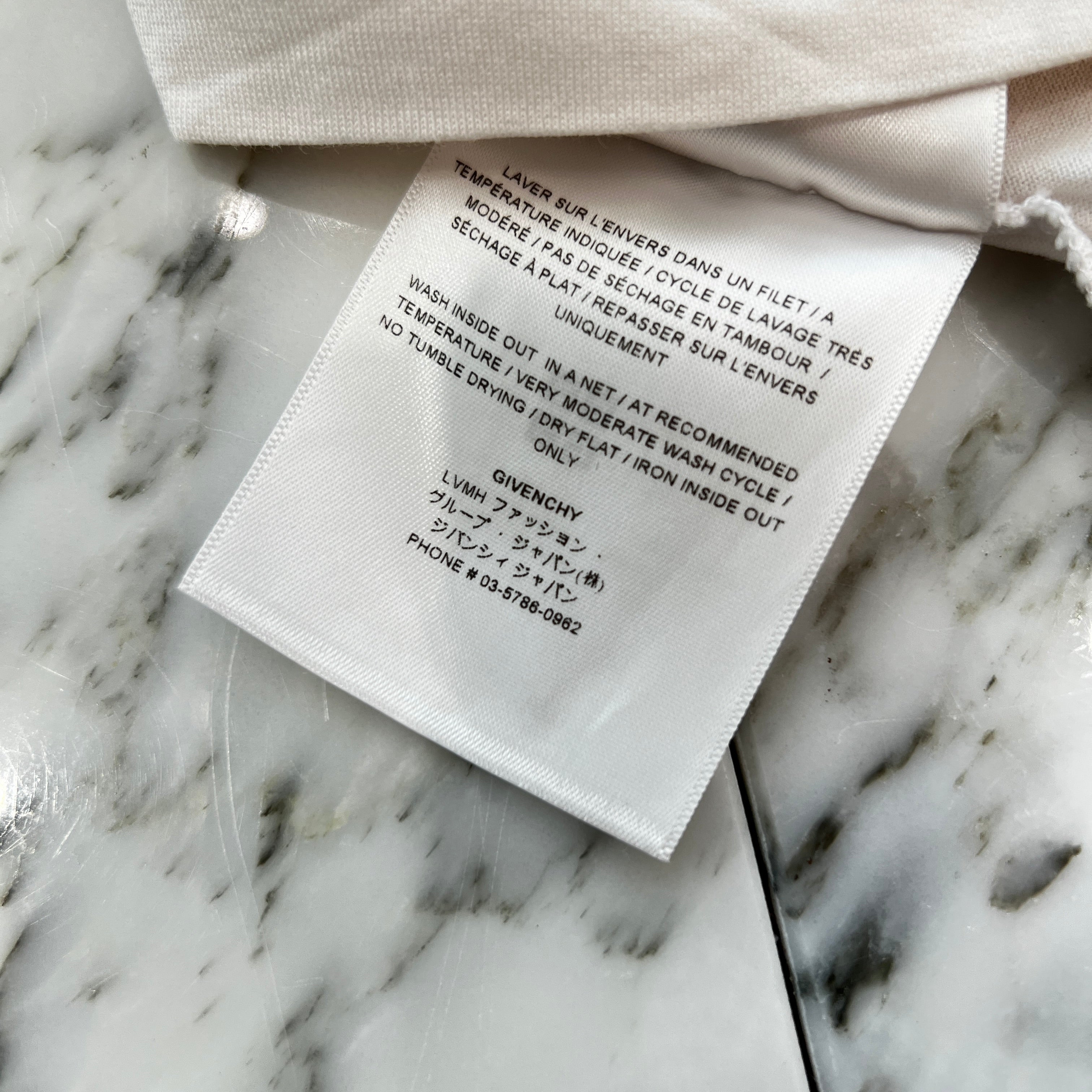 GIVENCHY 2022SS 4G Embroidered Logo Classic Fit Tee BW707Z3ZAB Size XS ジバンシー 4G 刺繍ロゴ クラシックフィット Tシャツ サイズXS