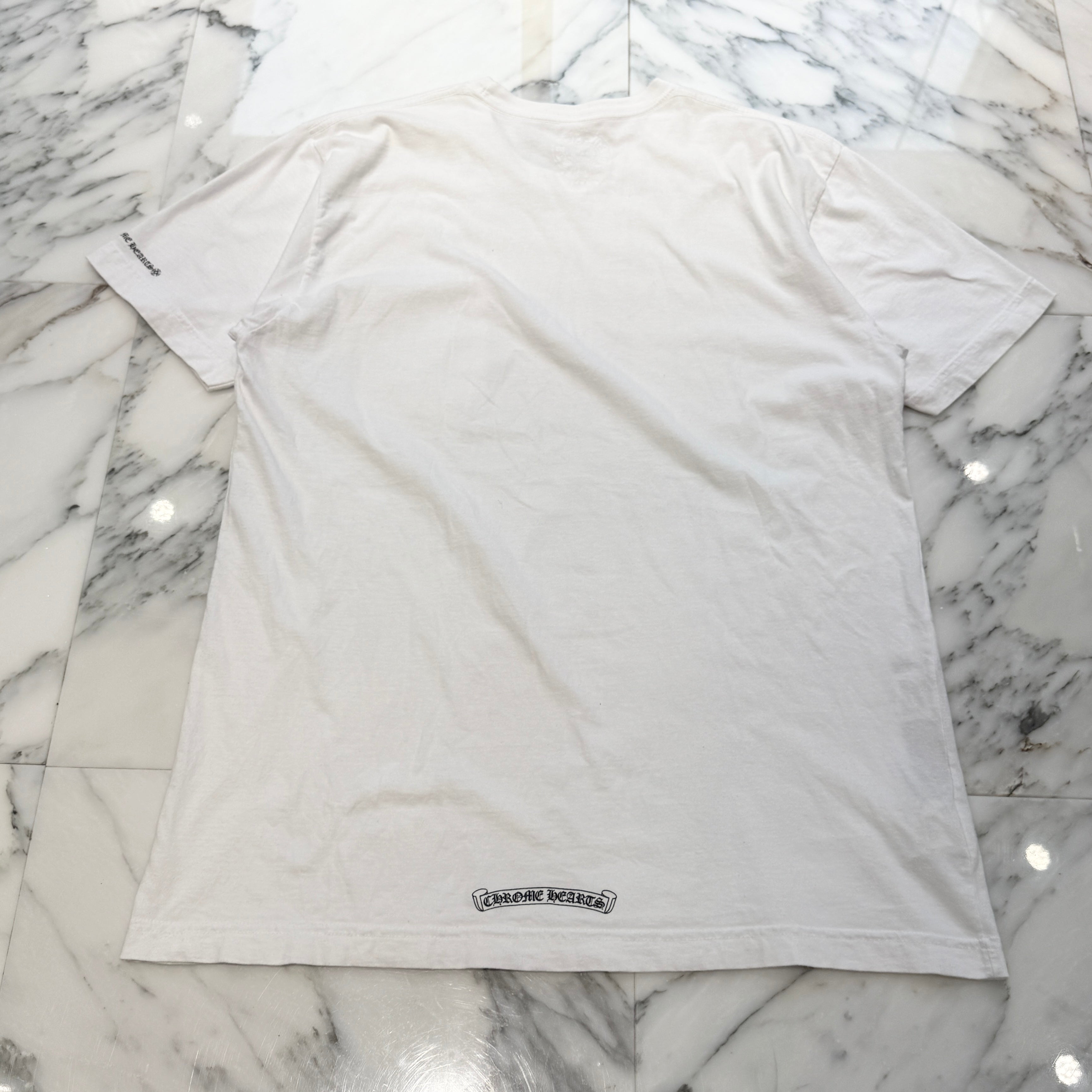 CHROME HEARTS Neck Logo Tee Size XL クロムハーツ ネックロゴ Tシャツ サイズXL