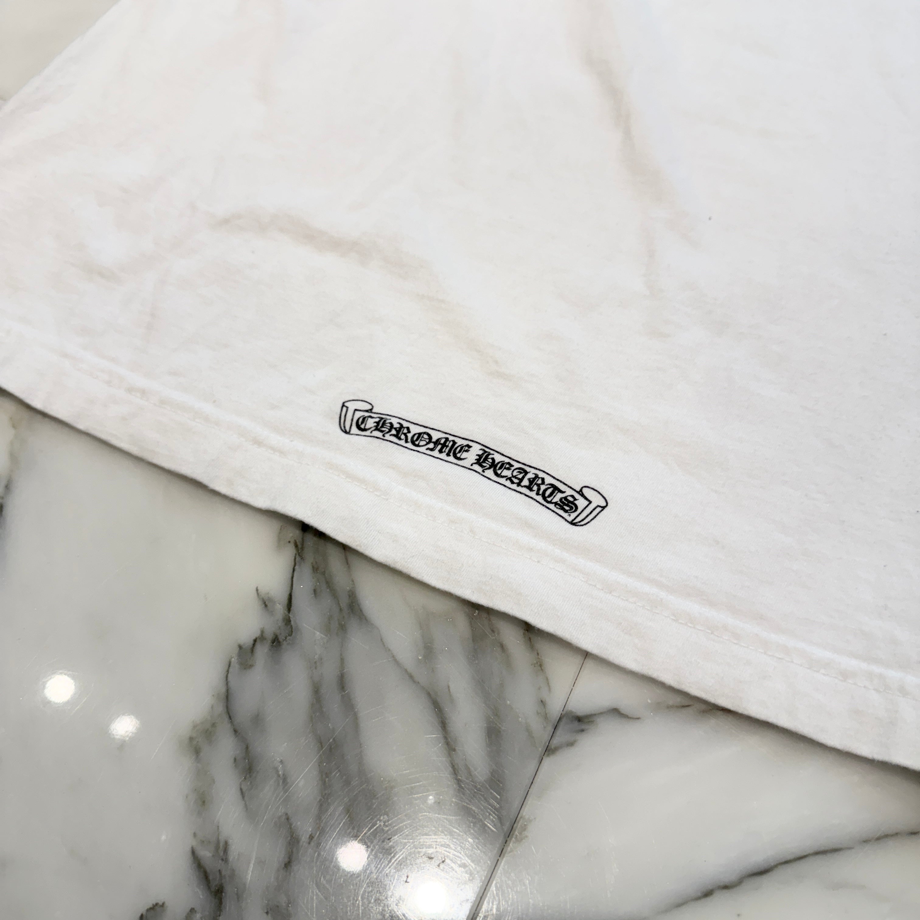 CHROME HEARTS Neck Logo Tee Size XL クロムハーツ ネックロゴ Tシャツ サイズXL