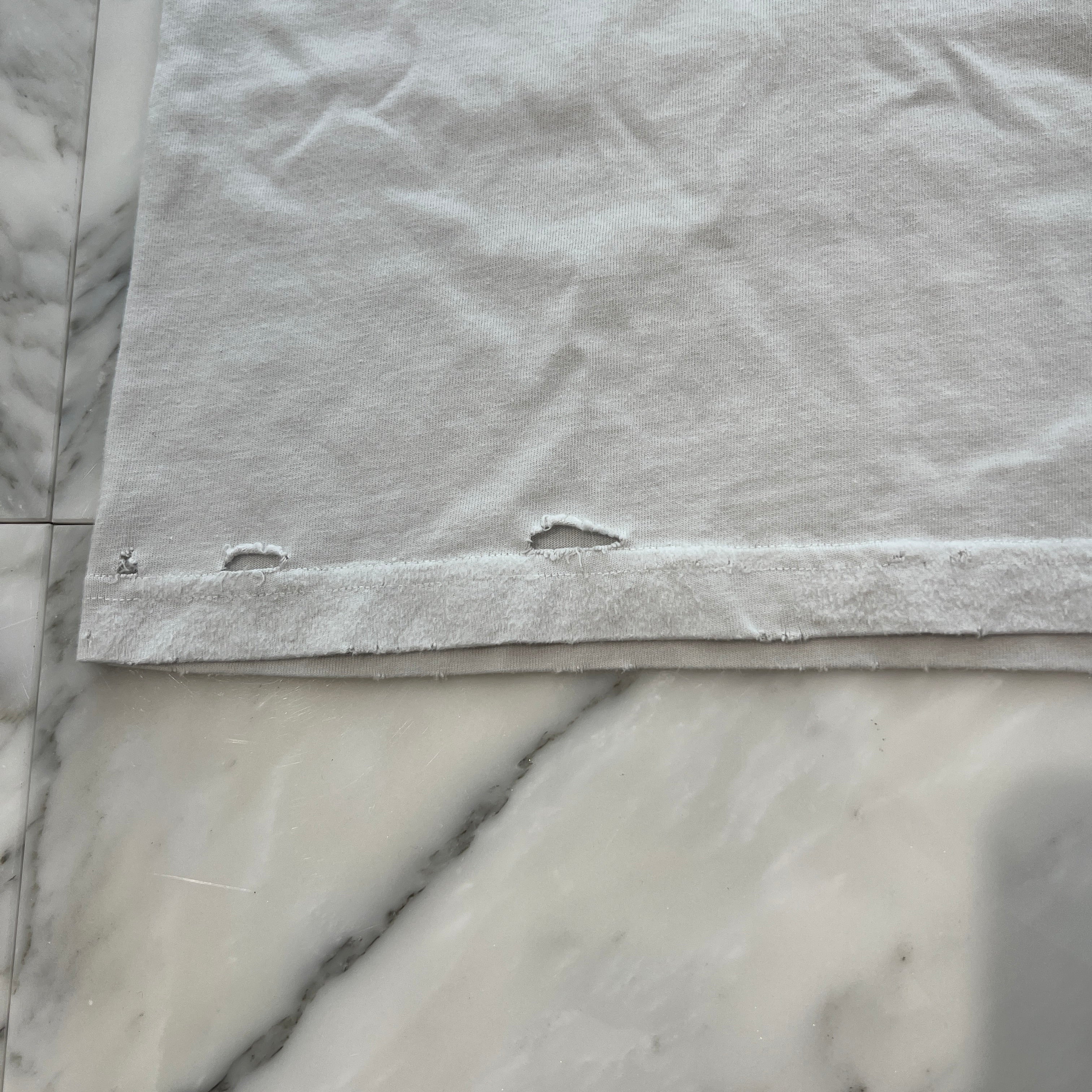 BALENCIAGA 2025SS 3B Liquefied Oversized Dirty Effect Tee Size L 787349 TRVS8 バレンシアガ 3B リキファイド オーバーサイズ ダーティーエフェクトTシャツ サイズL