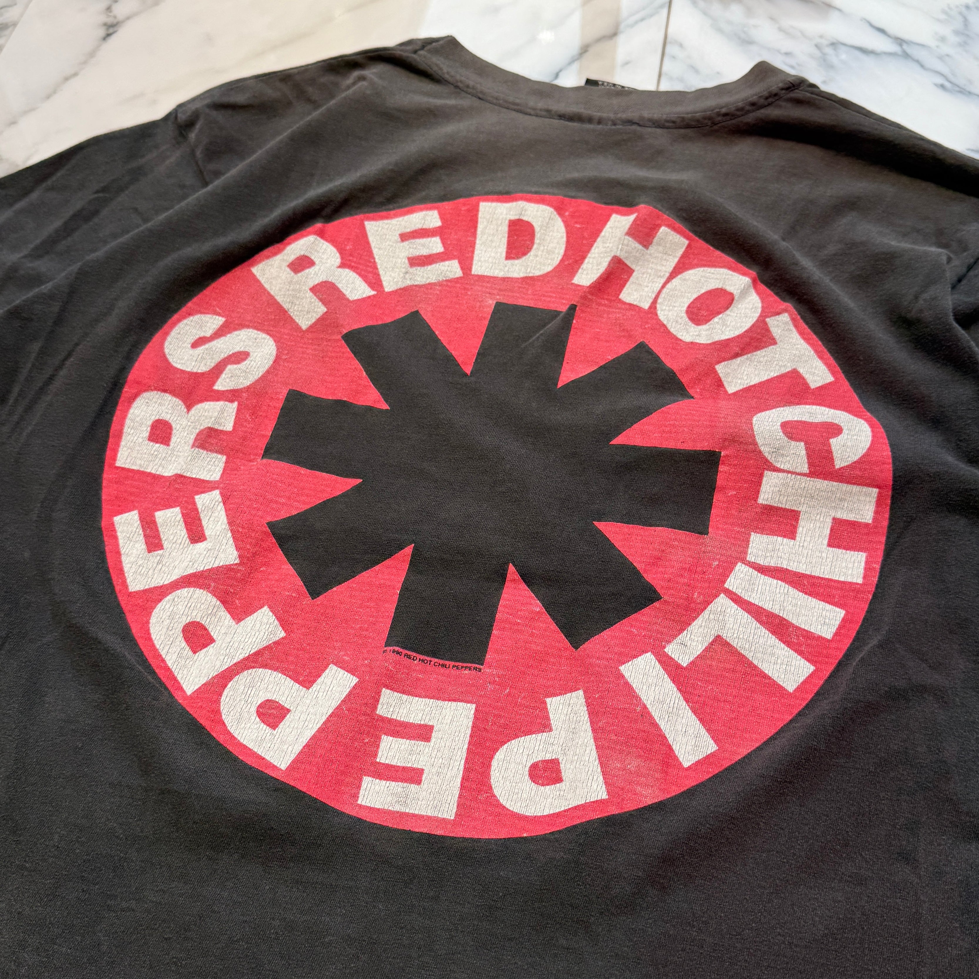 Vintage 90's RED HOT CHILI PEPPERS 1991 "BLOOD SUGAR SEX MAGIK" giant S/S Tee Size L 90's レッドホットチリペッパーズ 1991 "ブラッド・シュガー・セックス・マジック" ジャイアント社製 Tシャツ サイズL