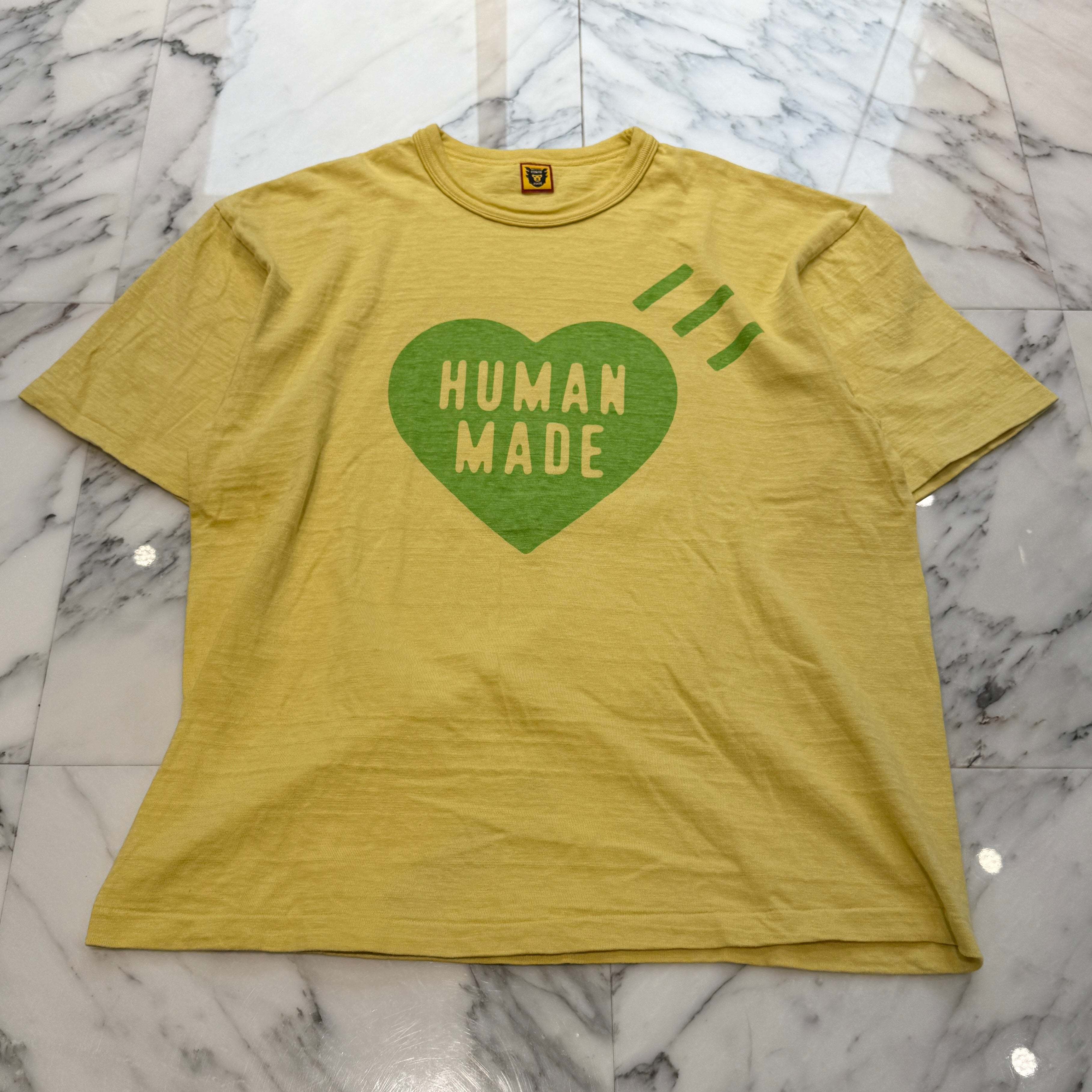 HUMAN MADE 2023SS Heart logo Color Tee Size 2XL ヒューマンメイド ハートロゴ カラー Tシャツ サイズ2XL