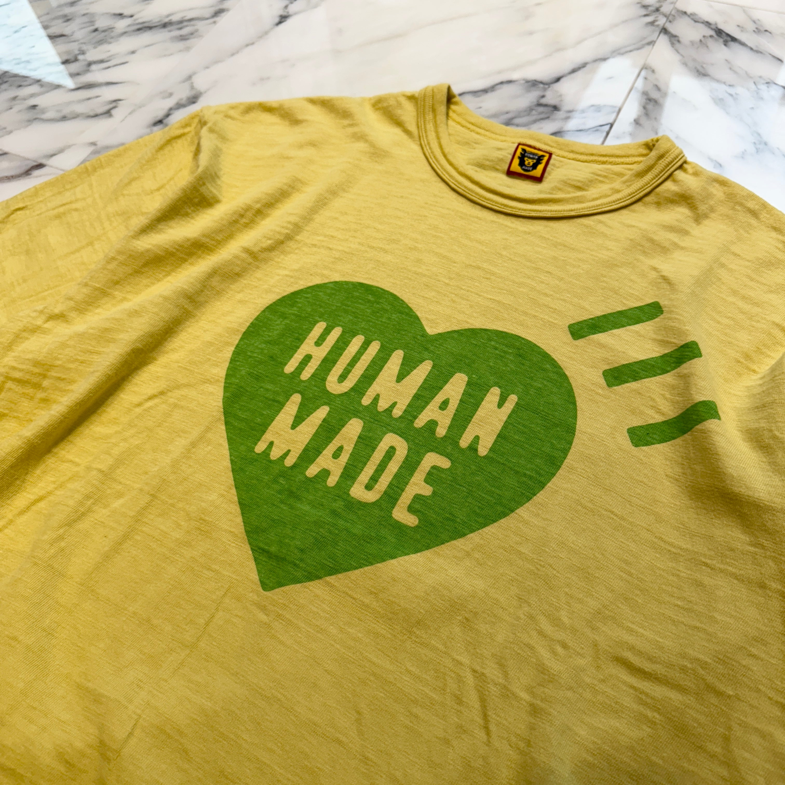 HUMAN MADE 2023SS Heart logo Color Tee Size 2XL ヒューマンメイド ハートロゴ カラー Tシャツ サイズ2XL