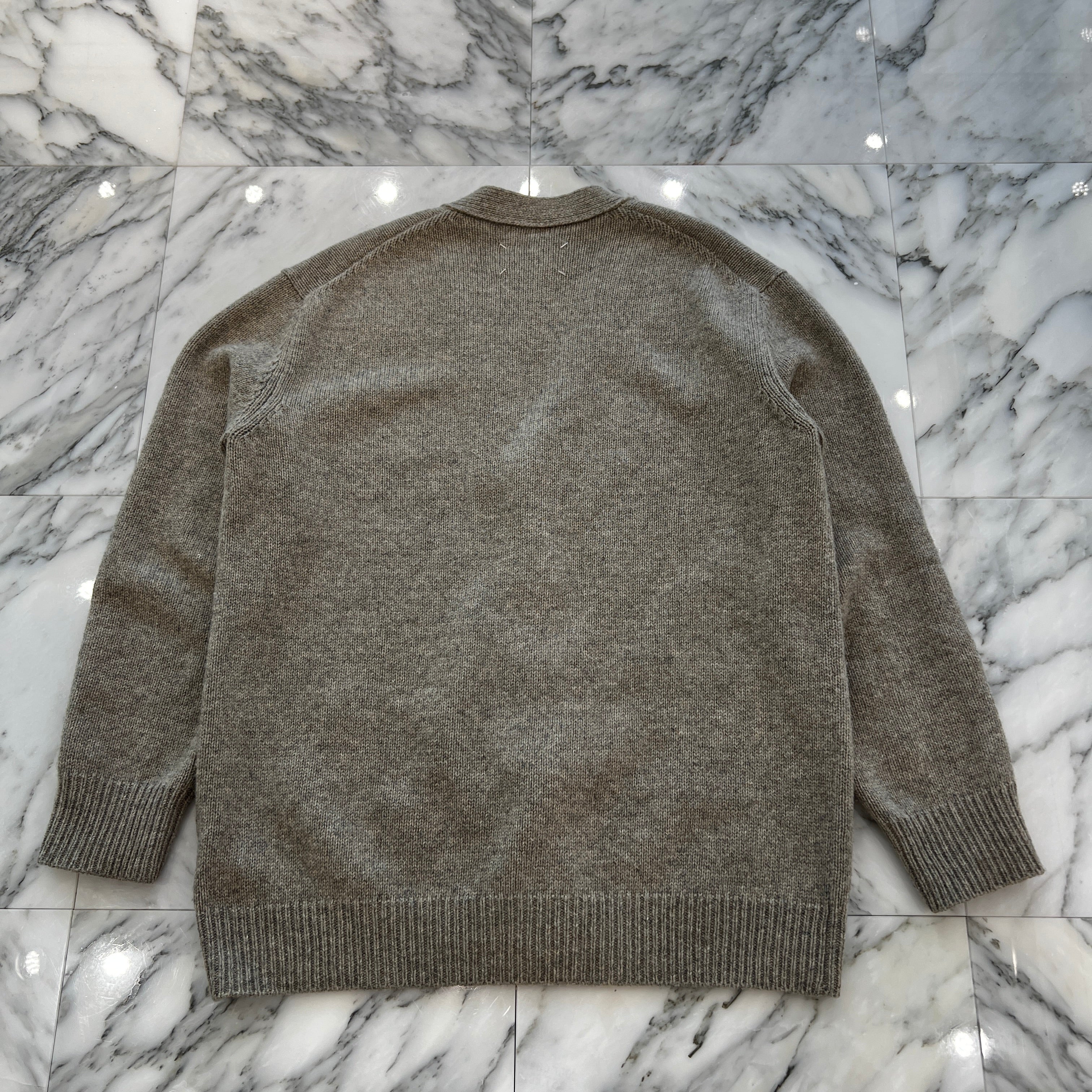 Maison Margiela V Neck Wool Cardigan S50HP0016 M13059 Size M