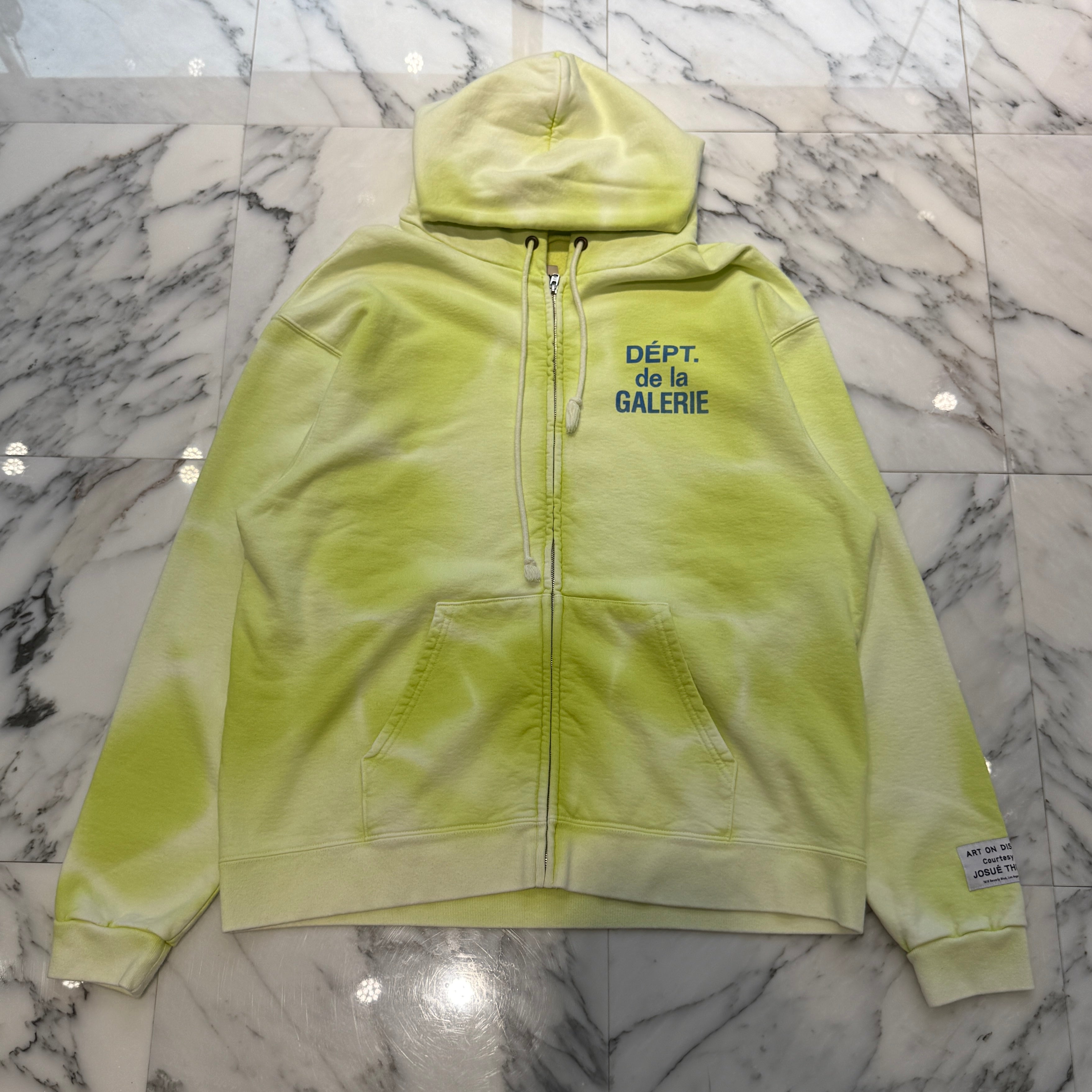 GALLERY DEPT. 2023SS French Zip Hoodie FZH-2047 size 2XL ギャラリーデプト フレンチ ジップフーディ サイズ2XL