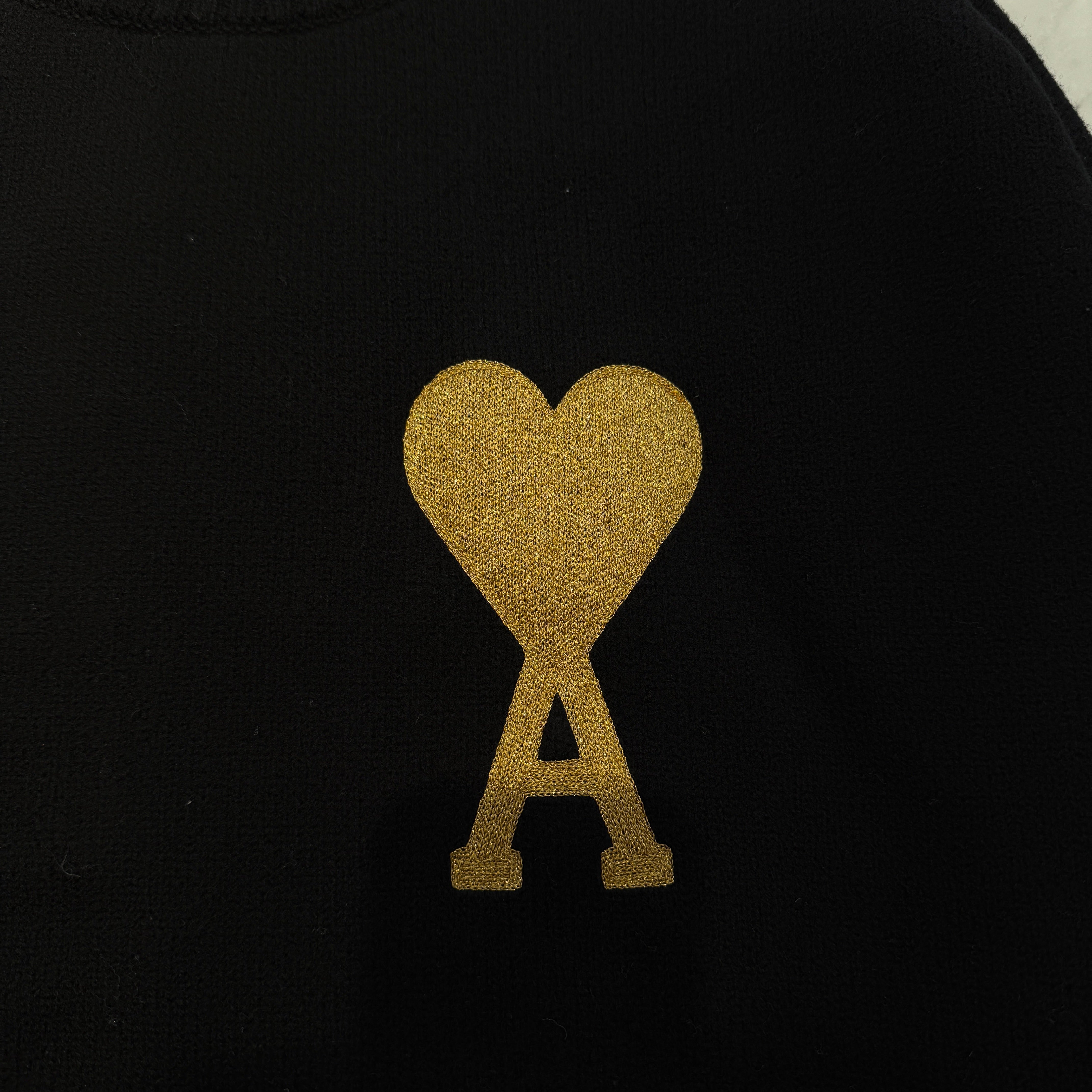 AMI PARIS 2021AW Holiday Collection Alexandre Mattiussi Wool Knit Sweater Size M アミパリス ホリデーコレクション アレクサンドルマテュッシ ウール ニットセーター サイズM