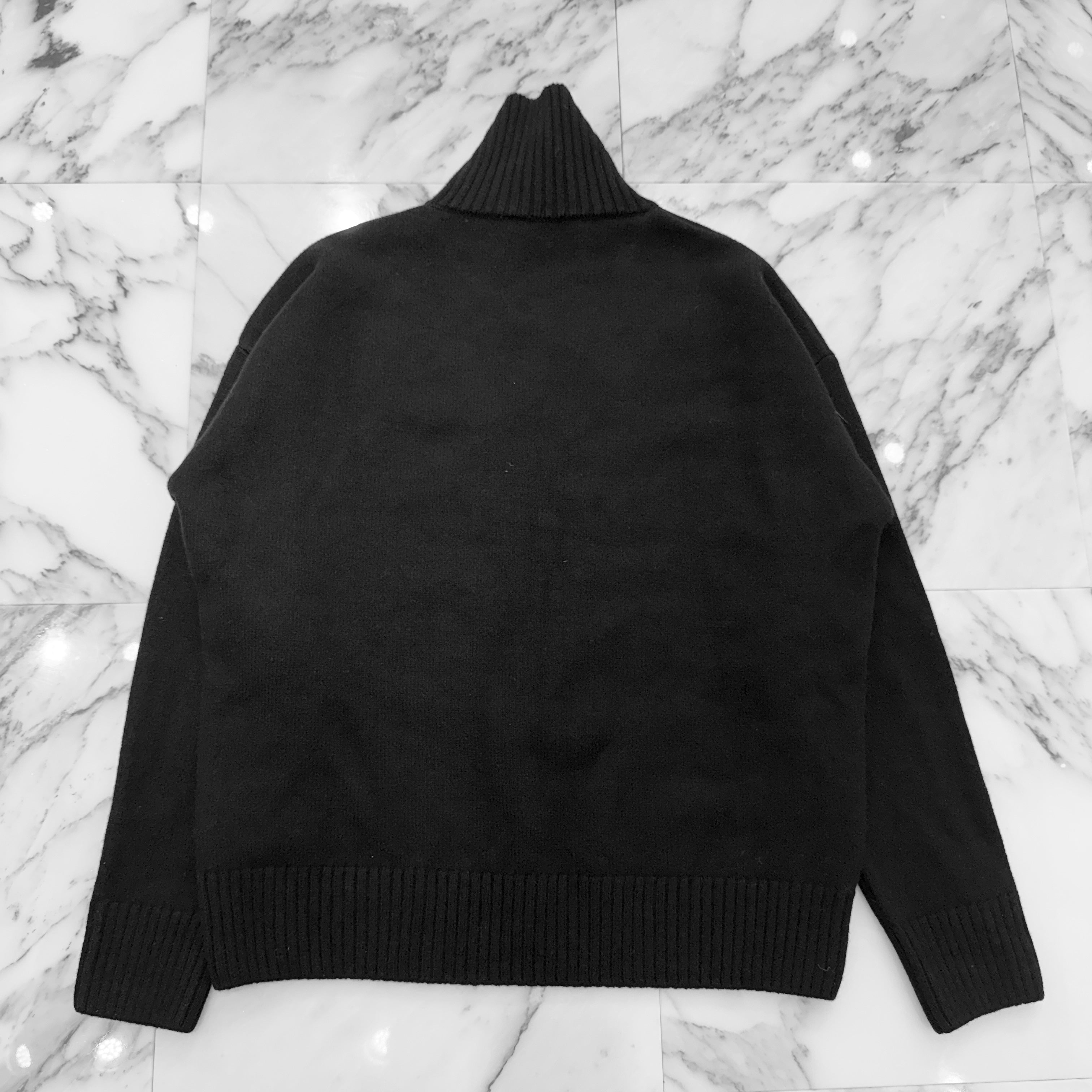 AMI PARIS 2021AW Holiday Collection Alexandre Mattiussi Wool Knit Sweater Size M アミパリス ホリデーコレクション アレクサンドルマテュッシ ウール ニットセーター サイズM