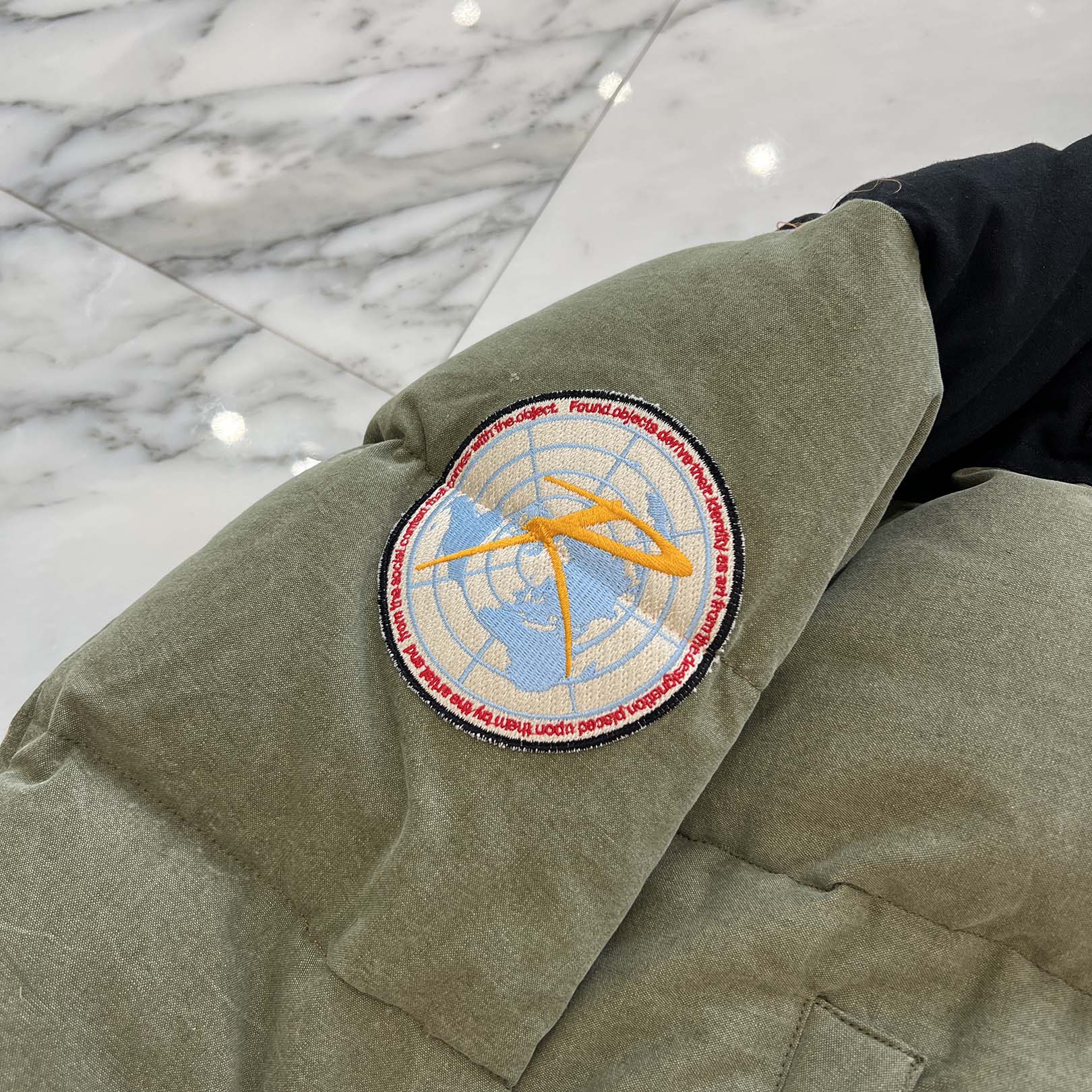 READYMADE 2TONE Down Jacket RE-CO-KH-00-00-39 Size 0 レディメイド 2トーン ダウンジャケット サイズ0