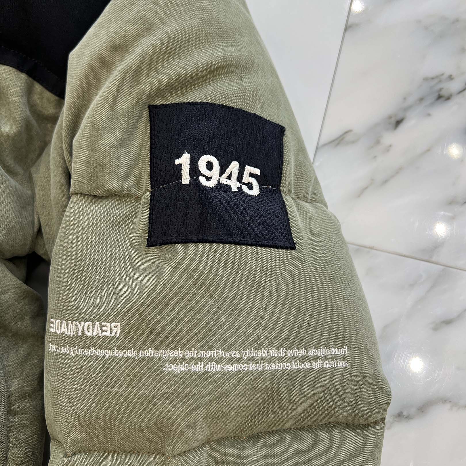 READYMADE 2TONE Down Jacket RE-CO-KH-00-00-39 Size 0 レディメイド 2トーン ダウンジャケット サイズ0