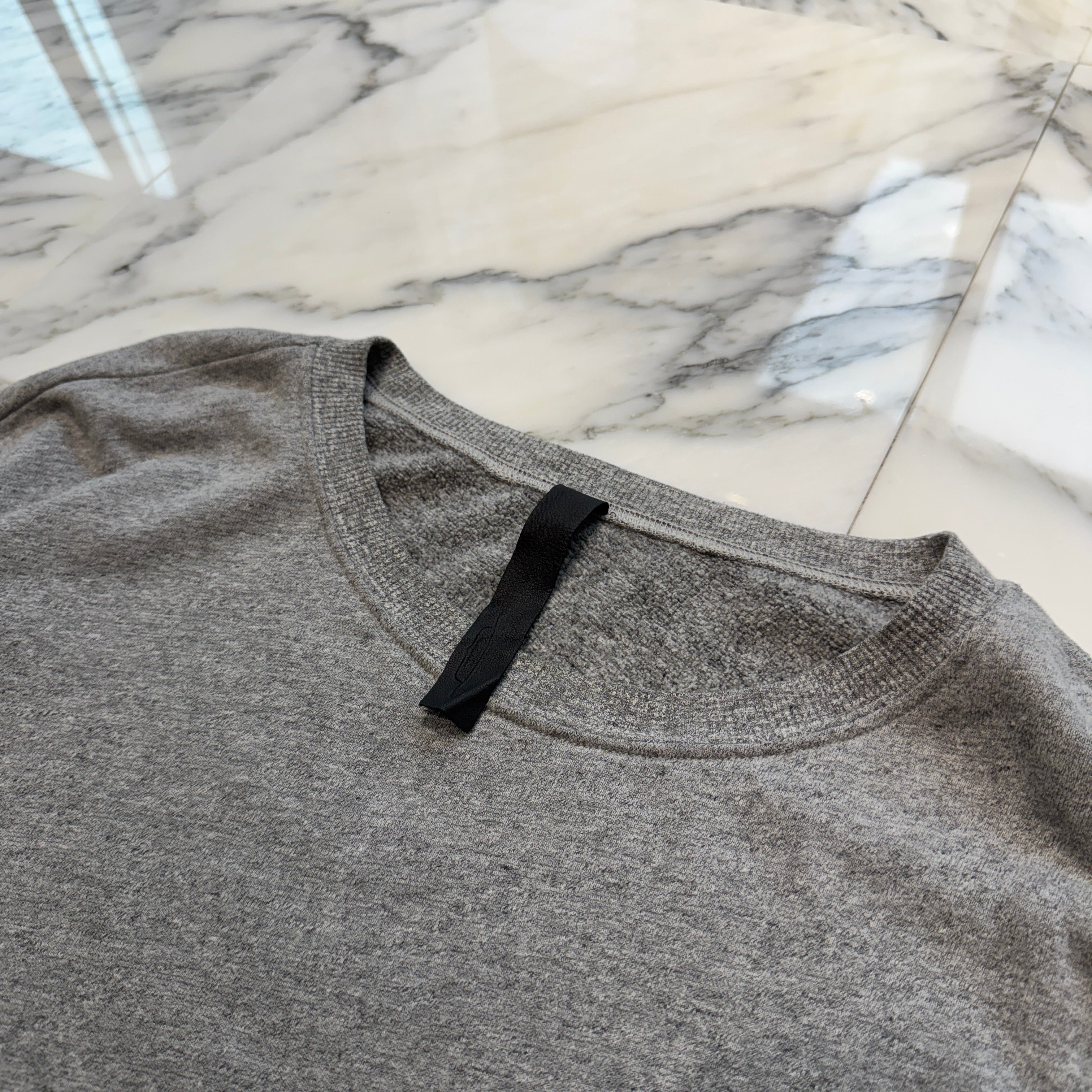 CHROME HEARTS Y NOT Cross Leather Patch Sweatshirt Size XL クロムハーツ ワイノット クロス レザーパッチ スウェットシャツ サイズXL