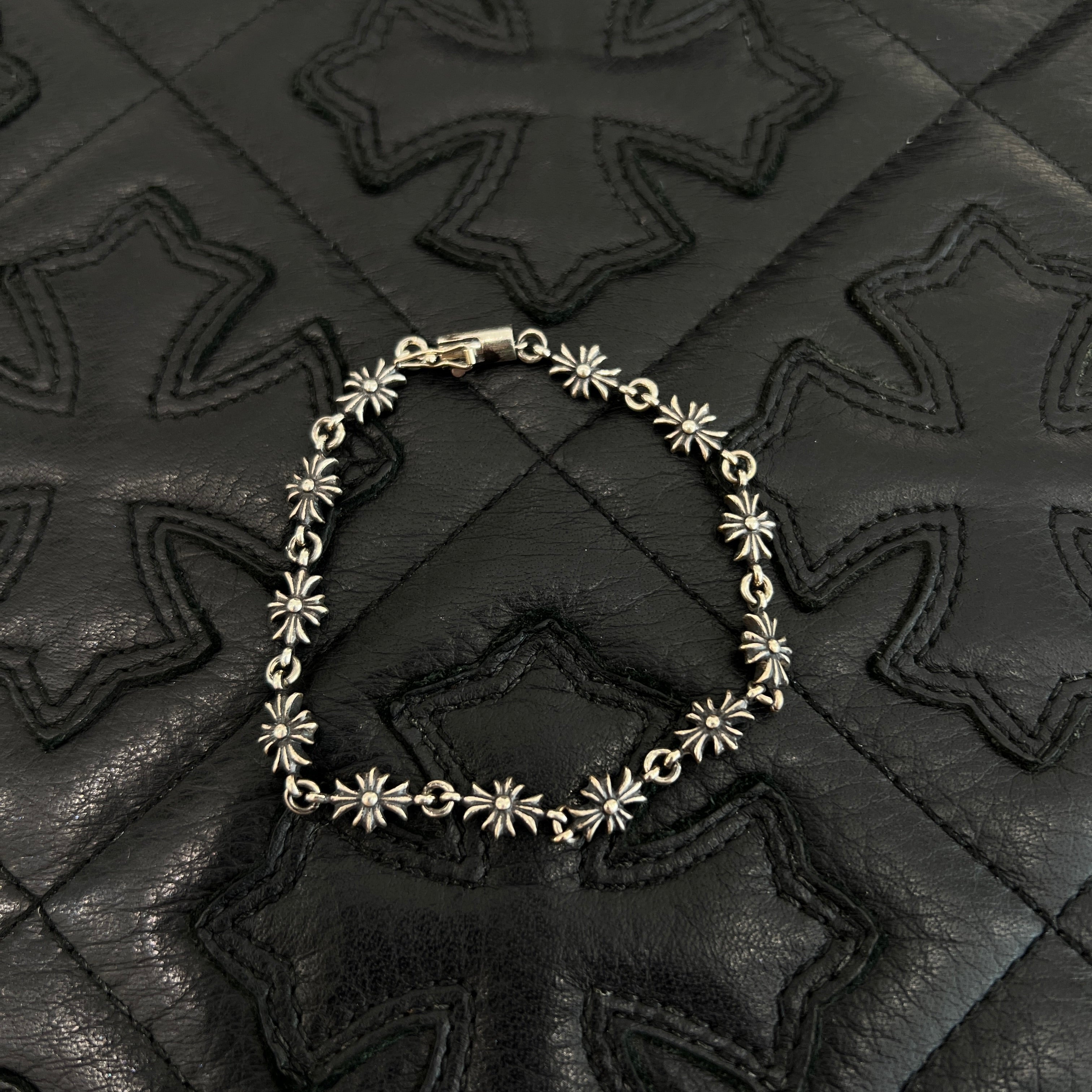 CHROME HEARTS Tiny E CH Plus Bracelet 12 LINK クロムハーツ タイニーE CHプラス ブレスレット 12リンク