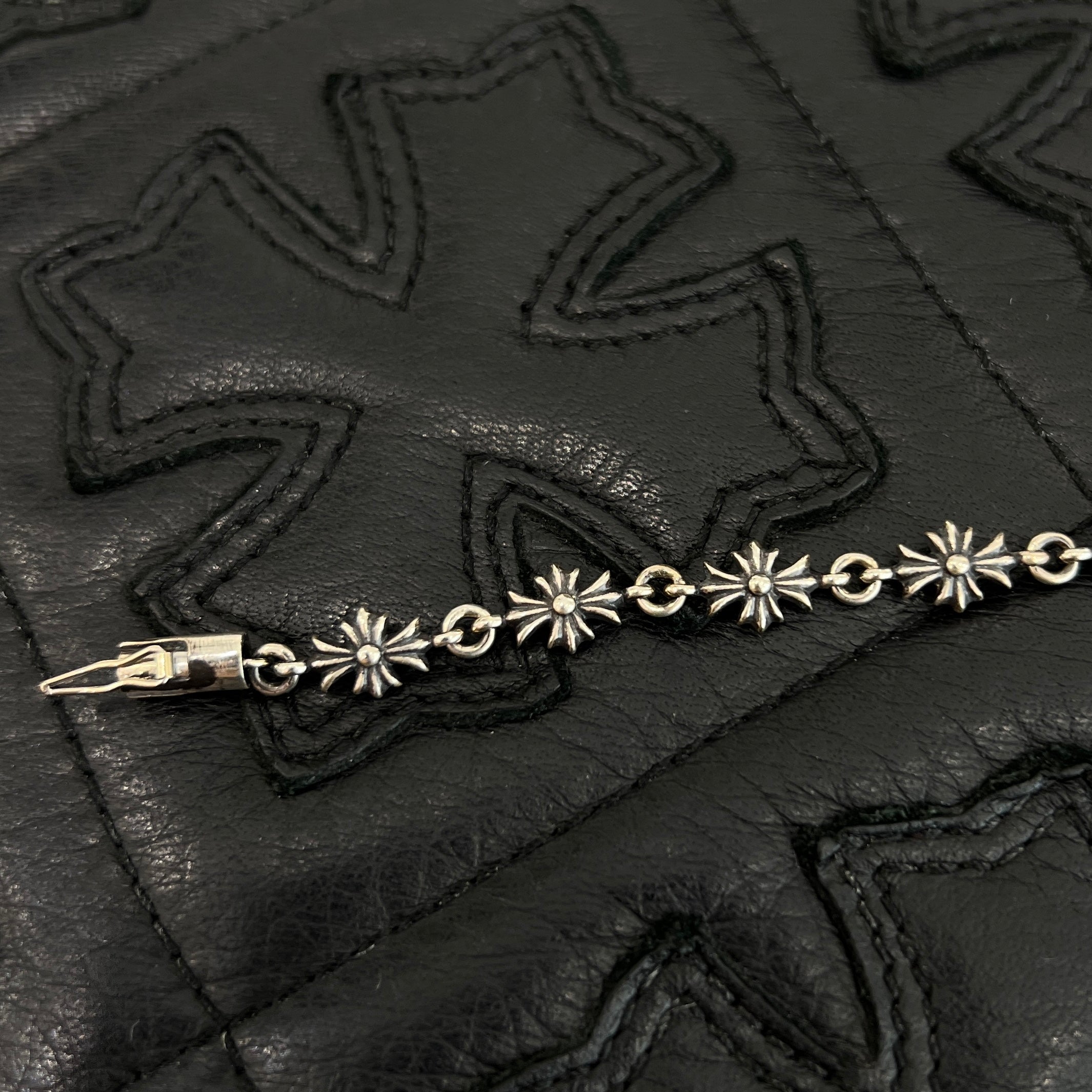 CHROME HEARTS Tiny E CH Plus Bracelet 12 LINK クロムハーツ タイニーE CHプラス ブレスレット 12リンク