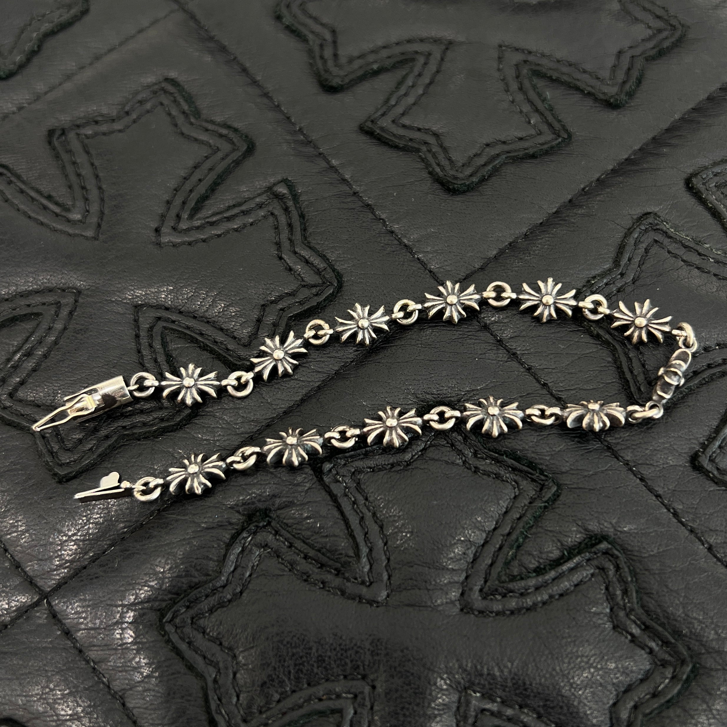 CHROME HEARTS Tiny E CH Plus Bracelet 12 LINK クロムハーツ タイニーE CHプラス ブレスレット 12リンク