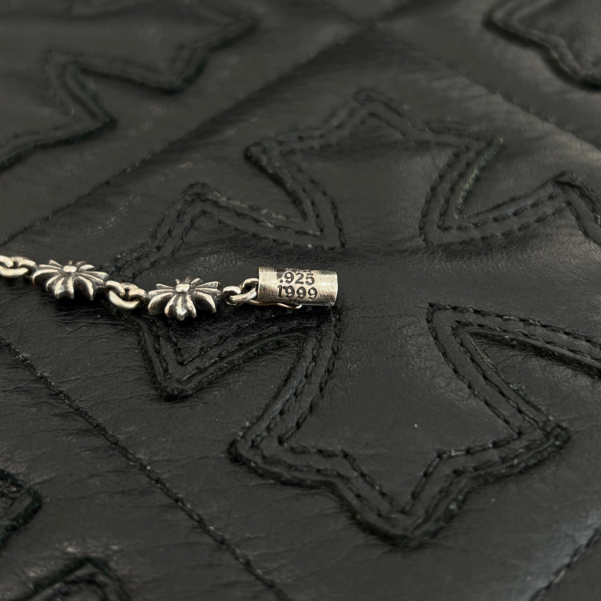 CHROME HEARTS Tiny E CH Plus Bracelet 12 LINK クロムハーツ タイニーE CHプラス ブレスレット 12リンク