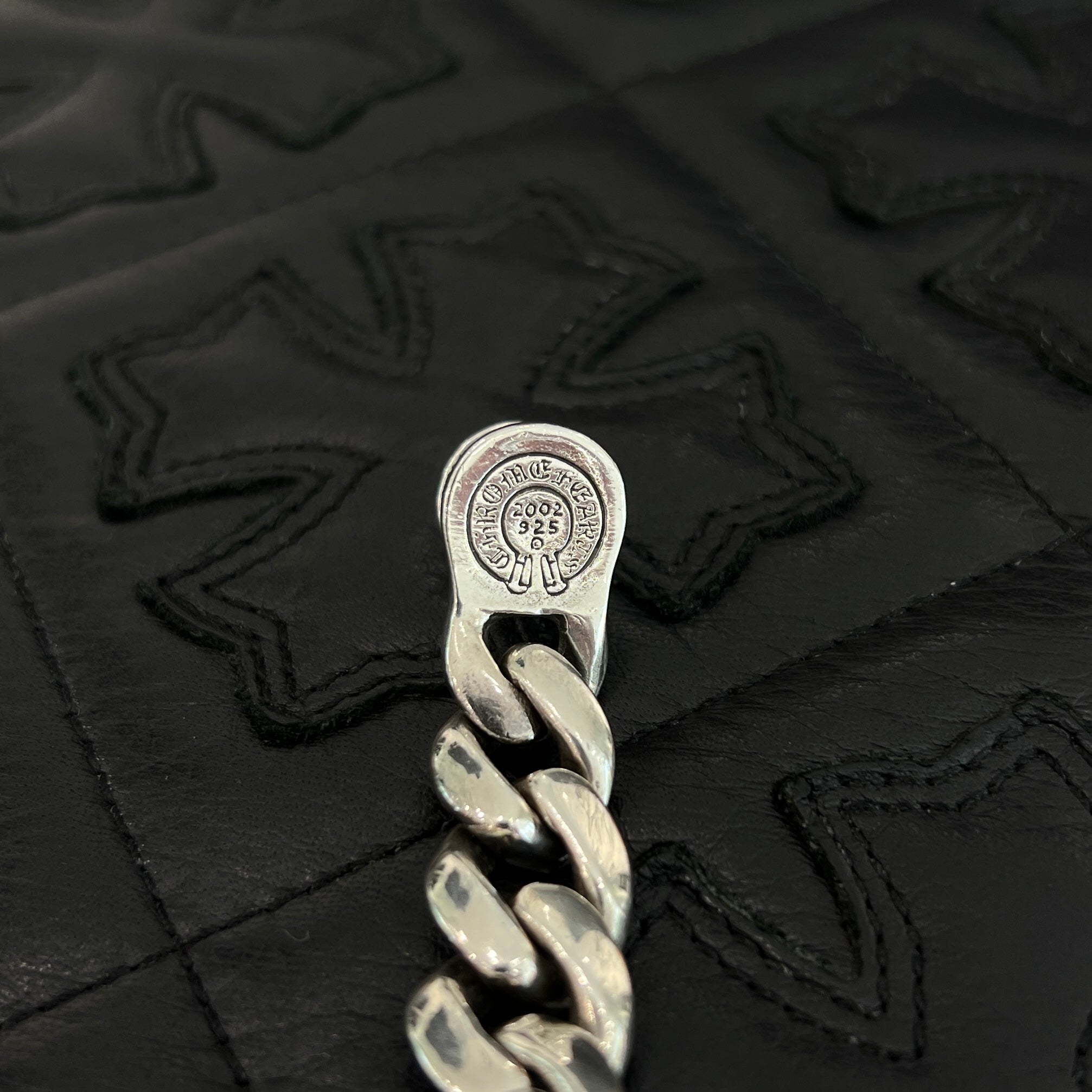 CHROME HEARTS × Rolling Stones Lip & Tongue Classic Chain Clip Bracelet クロムハーツ×ローリングストーンズ リップ＆タン クラシックチェーンクリップブレスレット