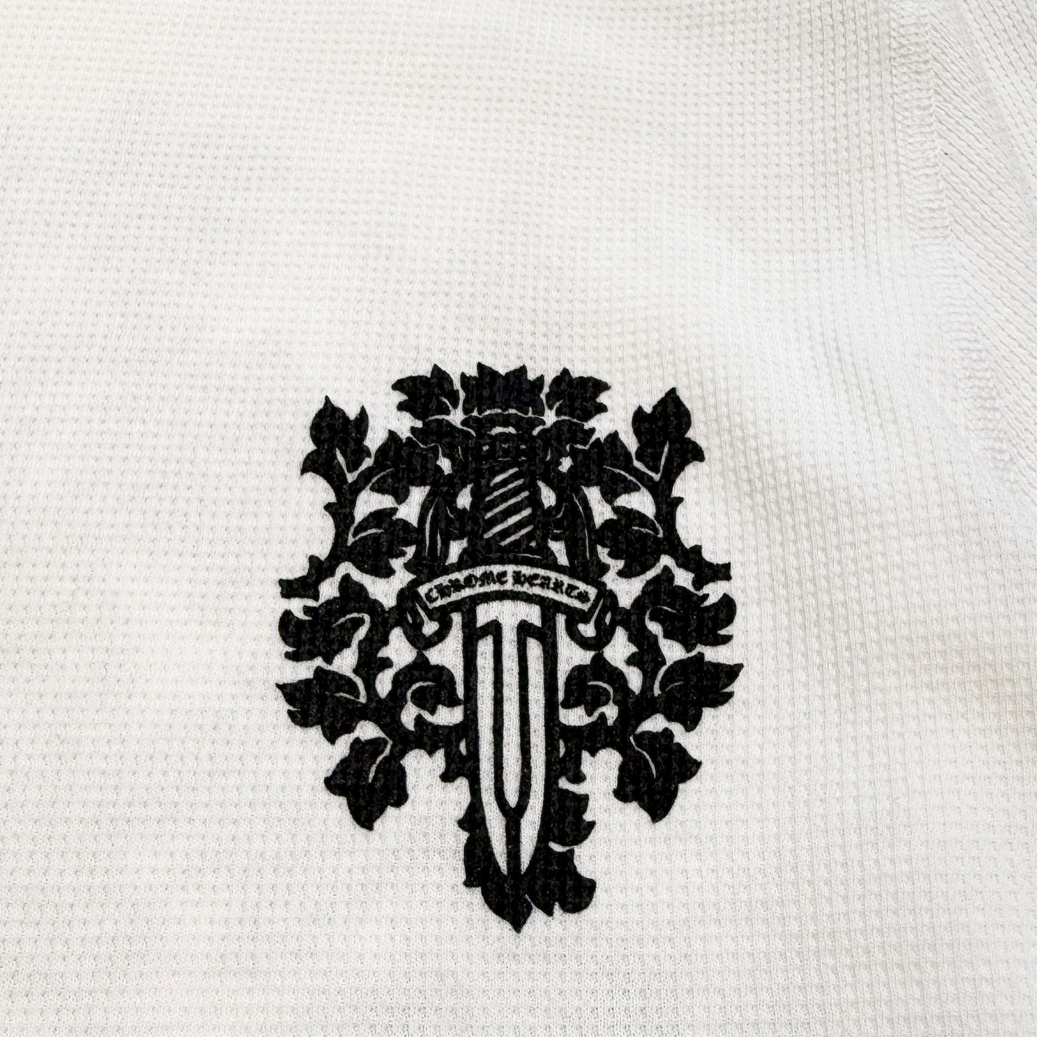 CHROME HEARTS 2025SS Vine Dagger Print Thermal Long Sleeve Tee Size XL クロムハーツ ヴァインダガー プリント サーマル ロングスリーグ Tシャツ サイズXL