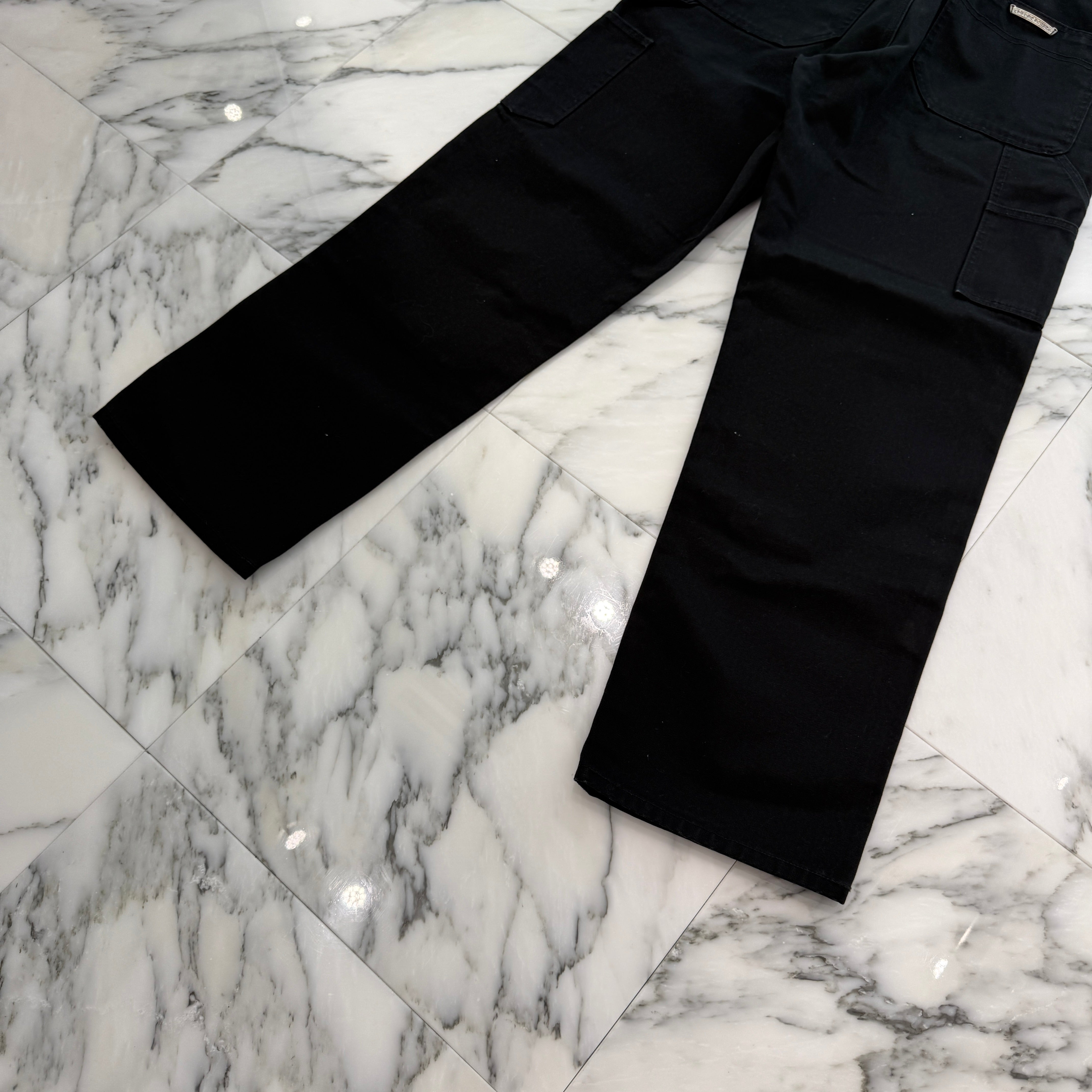 CHROME HEARTS Carpenter Cross Ball Button Denim Pants Size 32 クロムハーツ カーペンター クロスボールボタン デニムパンツ サイズ32