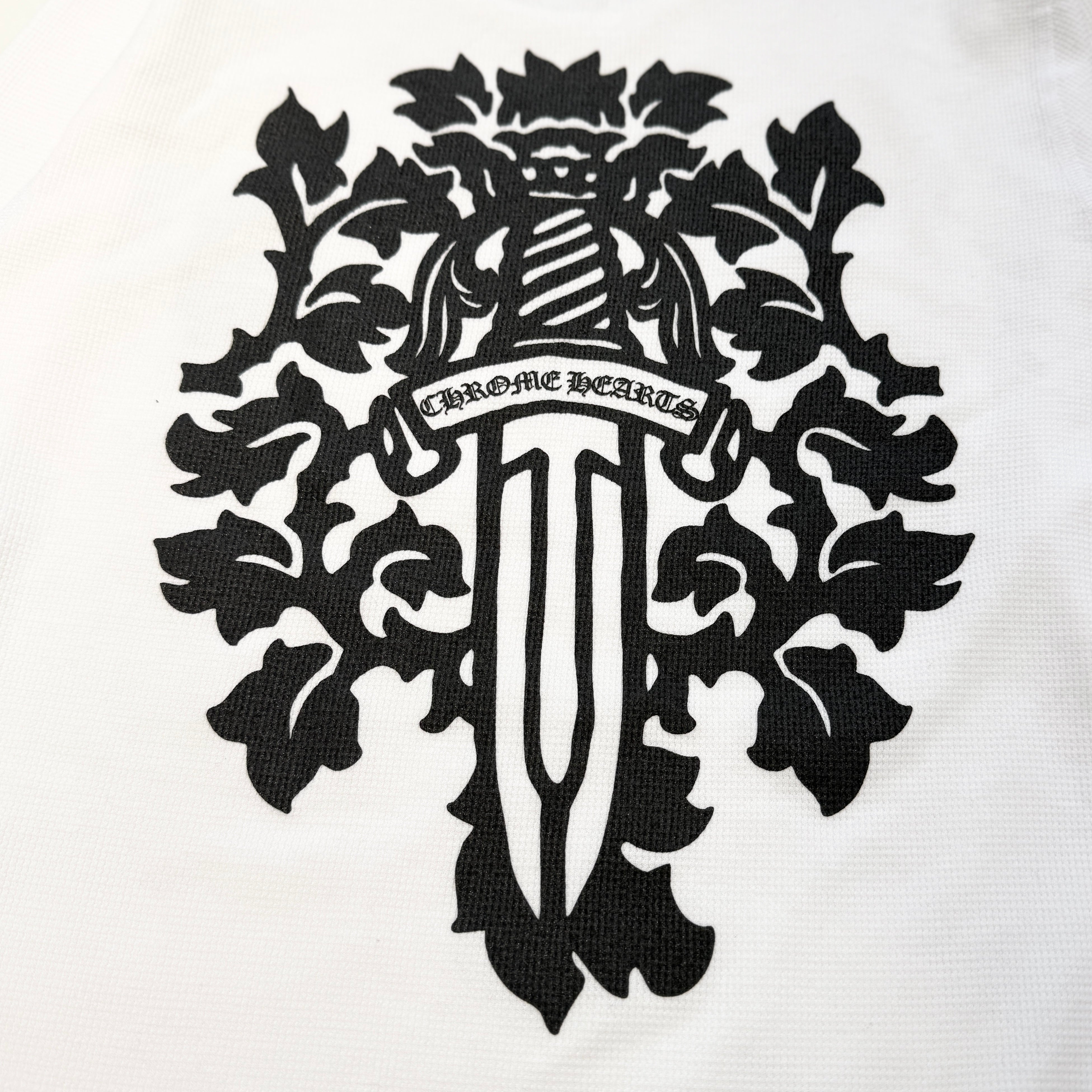 Tシャツ・カットソー CHROME HEARTS 2025SS Vine Dagger Print Thermal L/S Tee CHROME HEARTS 25SS Thermal L s Vine Dagger Back Print Long