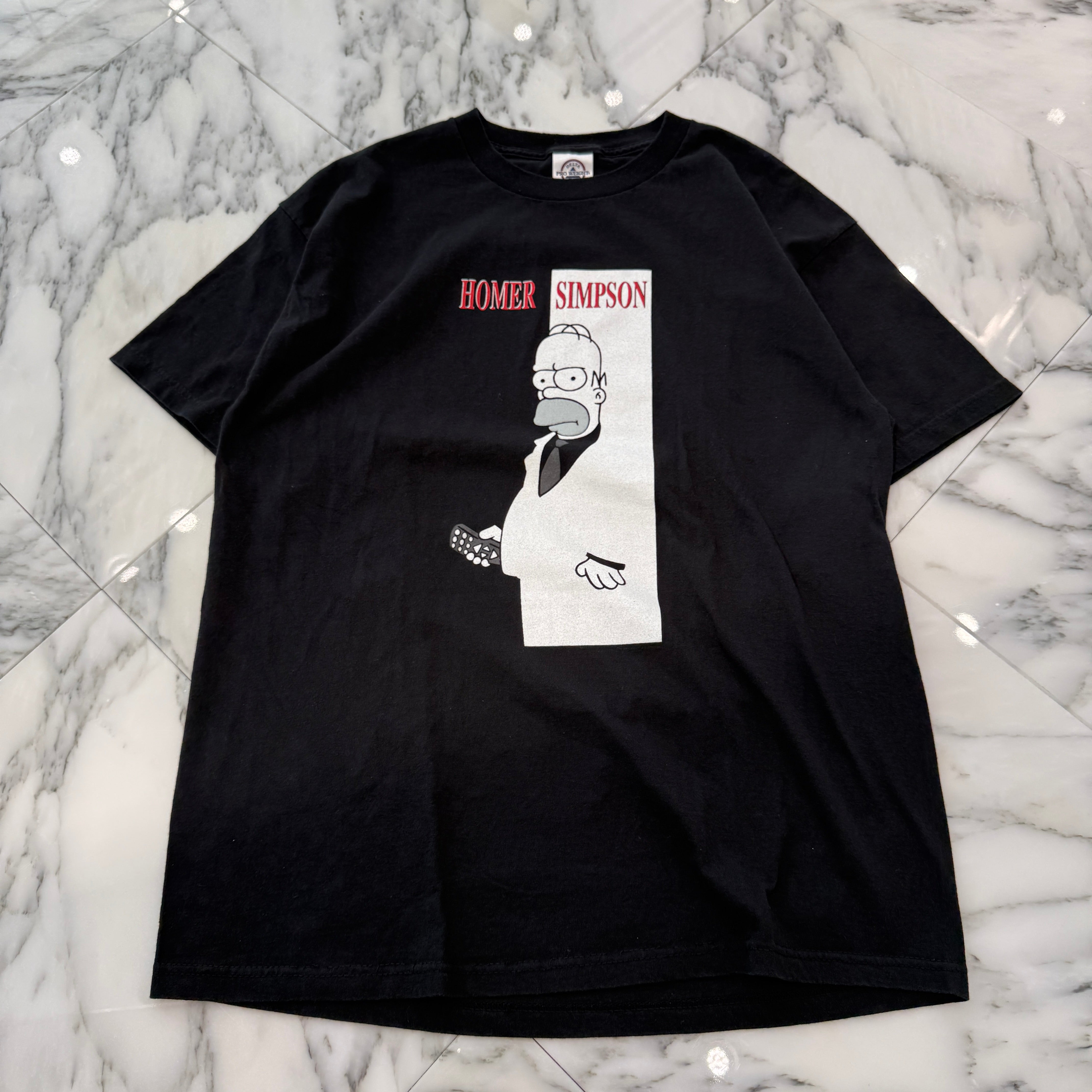 Vintage 00's The Simpsons "Scar Face" DELTA S/S Tee Size L 00's ザ・シンプソンズ "スカーフェイス" デルタ社製 Tシャツ サイズL