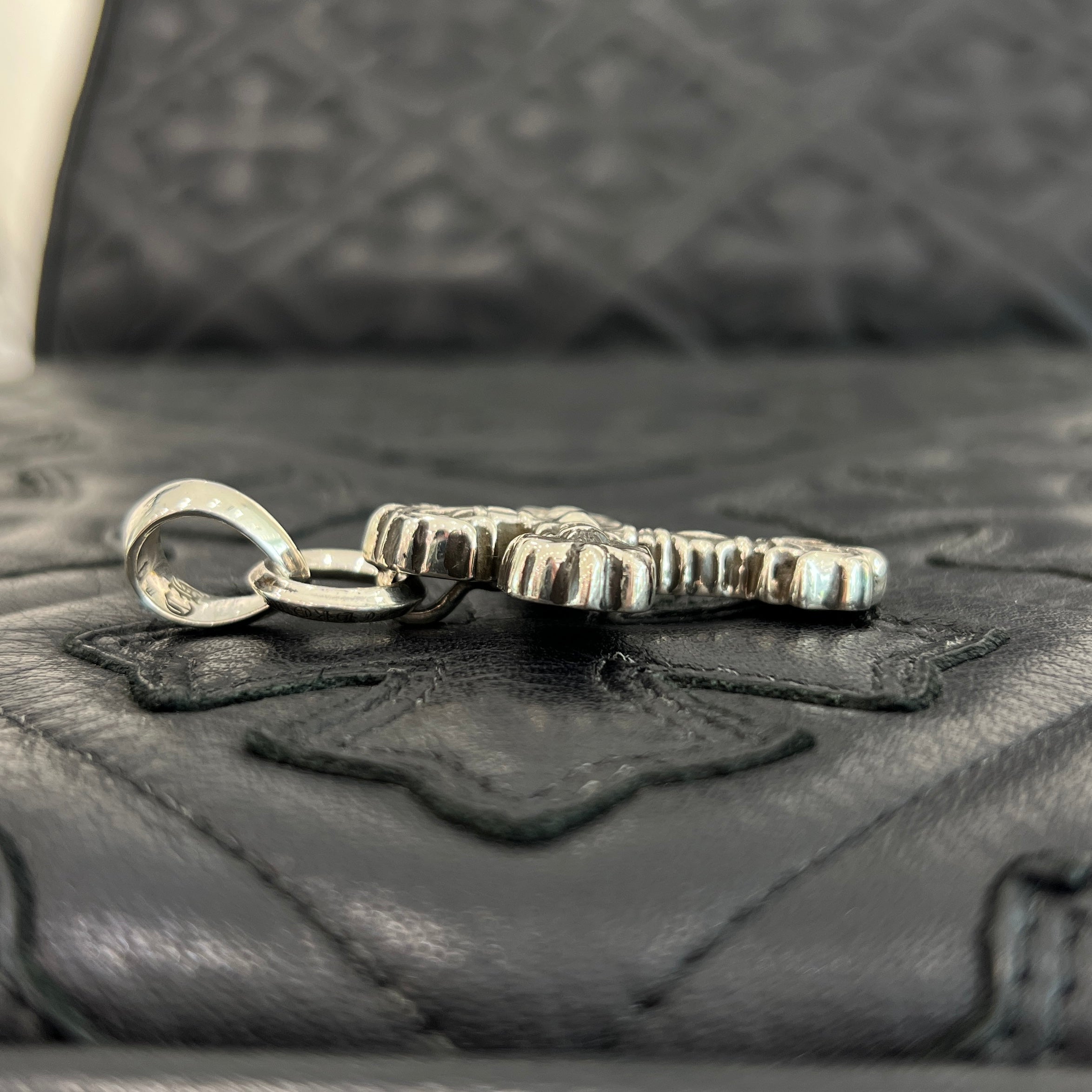 CHROME HEARTS Filigree CH Cross XS Pendant Top With Bail クロムハーツ フィリグリー CHクロス XS ペンダントトップ ウィズ ベイル