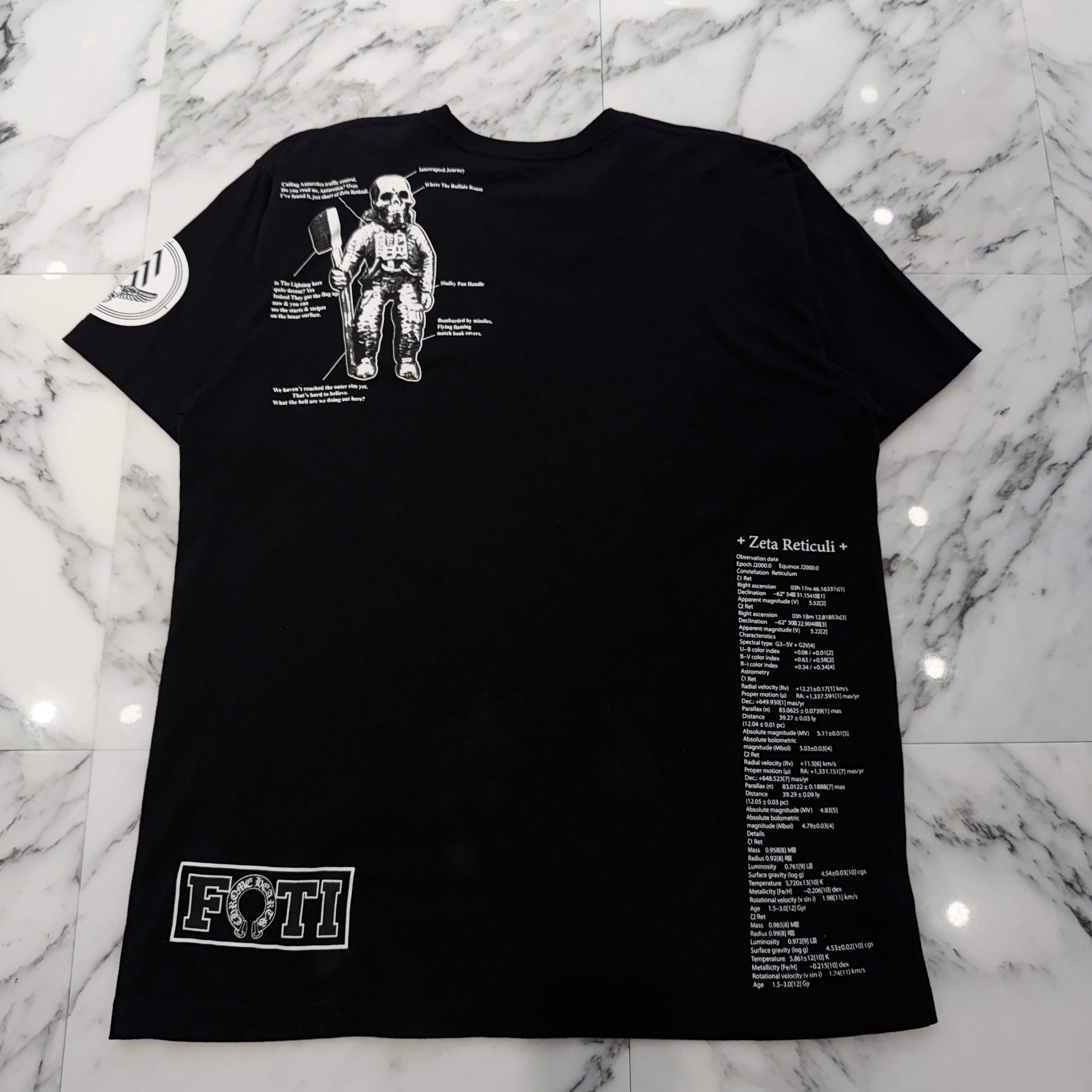 CHROME HEARTS 2022SS JOE FOTI Limited Exhibition Graphic Print Tee Size XL クロムハーツ ジョーフォティ リミテッド エキシビジョン グラフィック プリント Tシャツ サイズXL