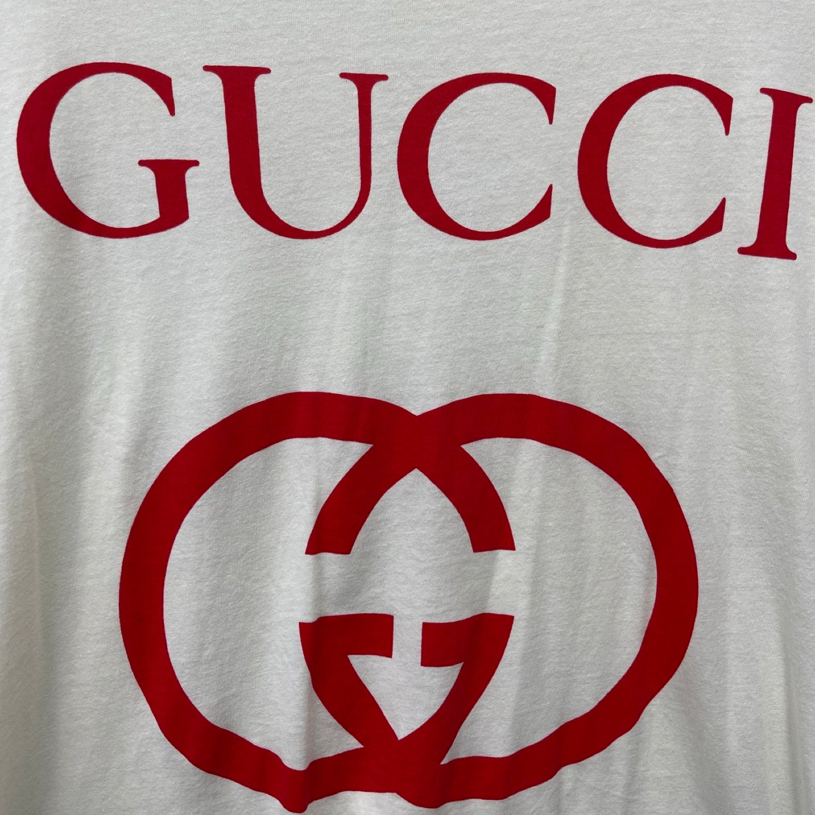 GUCCI 2021AW Interlocking G Tee 493117 X3Q35 Size XS