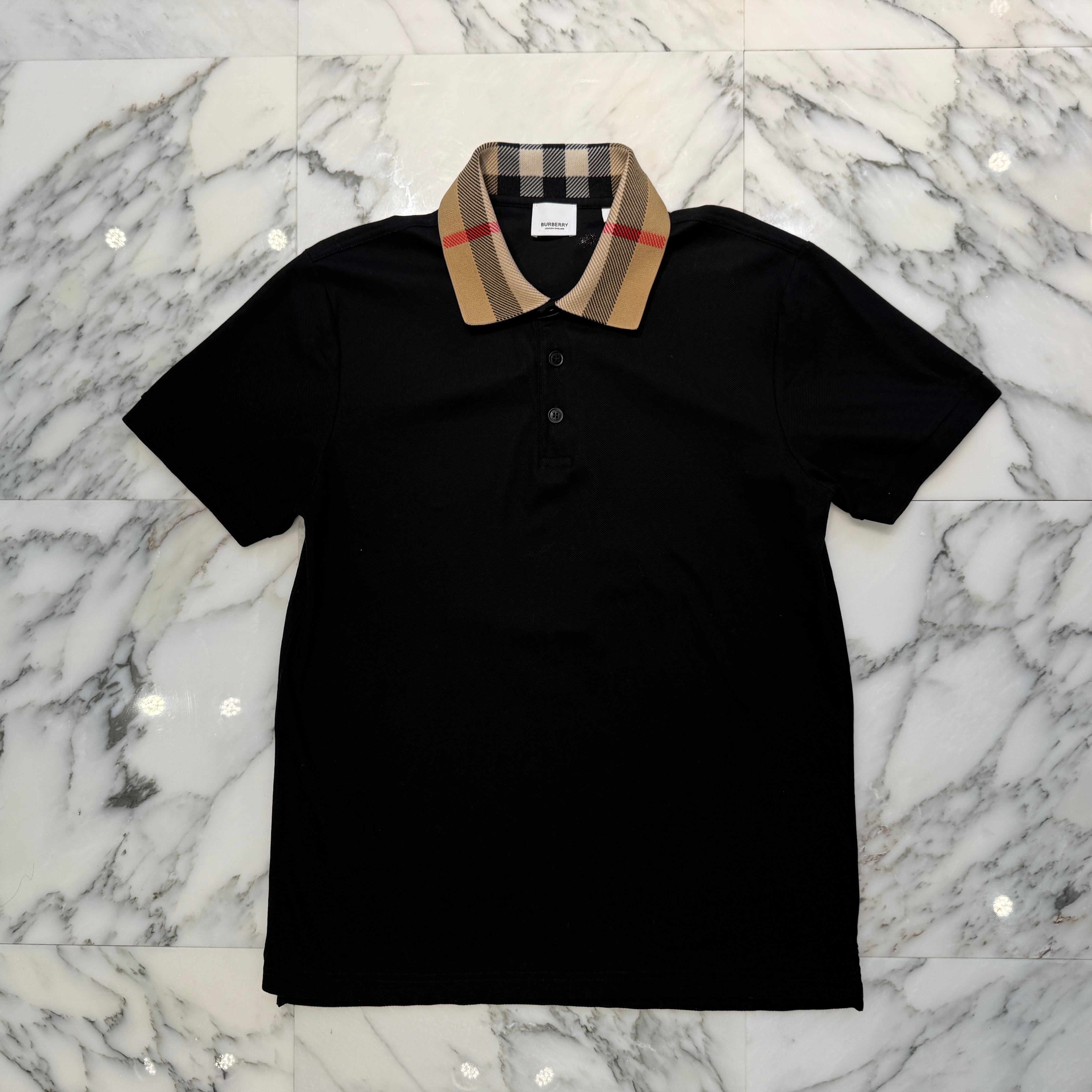 BURBERRY 2024SS Cotton Polo Shirt 80716201 Size L バーバリー コットン ポロシャツ サイズL
