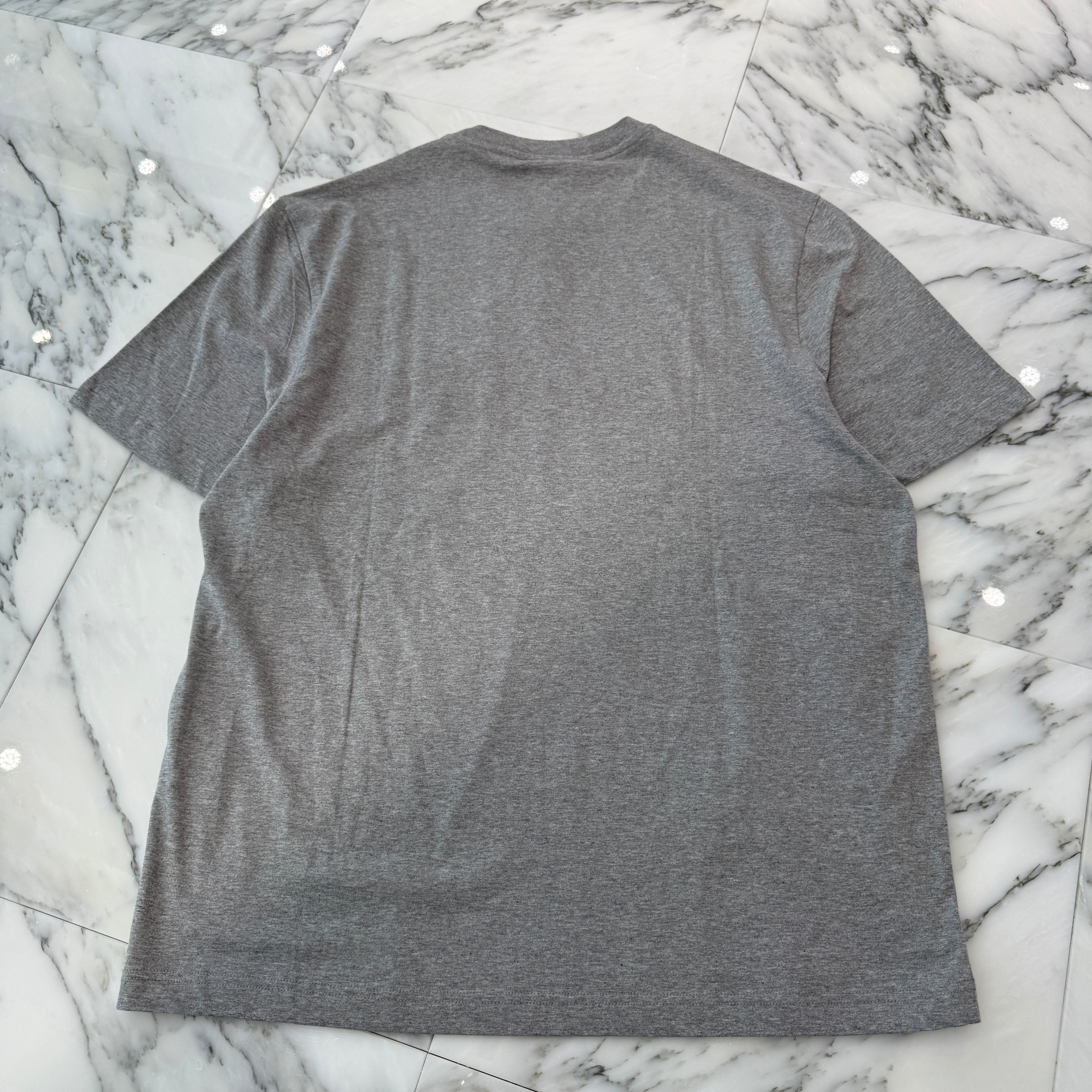 VERSACE 2023SS Logo Embroidery Cotton Tee 1014427 1A10254 Size XL ヴェルサーチェ ロゴ刺繍 コットンTシャツ サイズXL